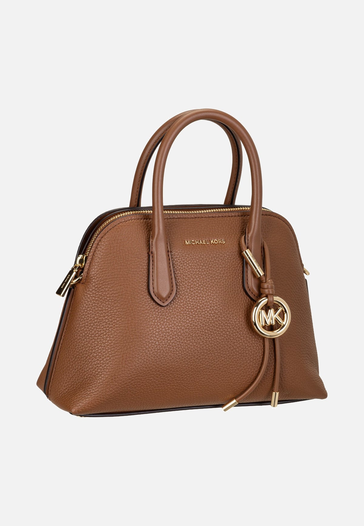 Michael Kors Freddie Medium Dome Chn Stchl Luggage Henkeltasche