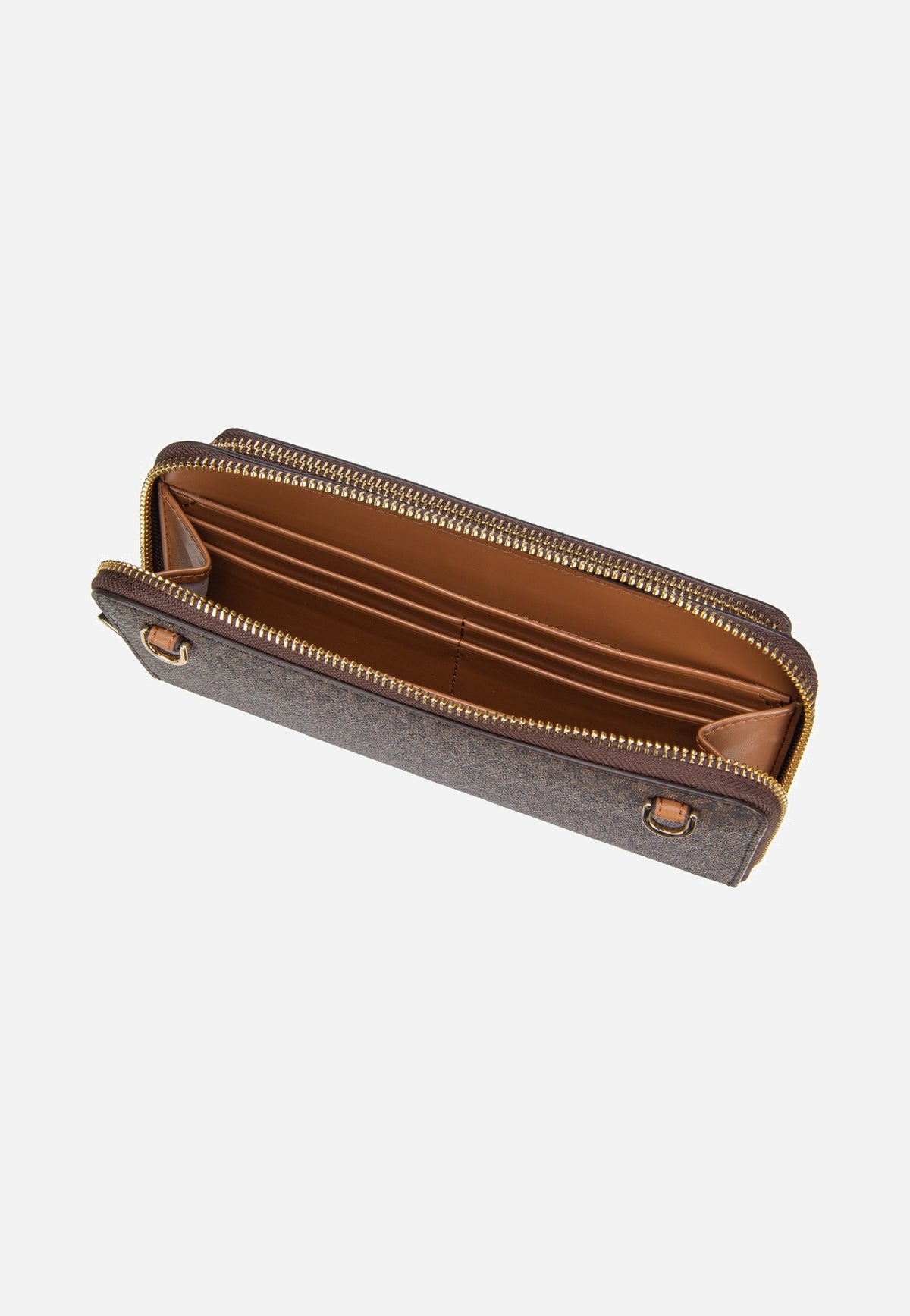 Michael Kors Jet Set LG Continental Xbody Brown/Acorn Abendtasche