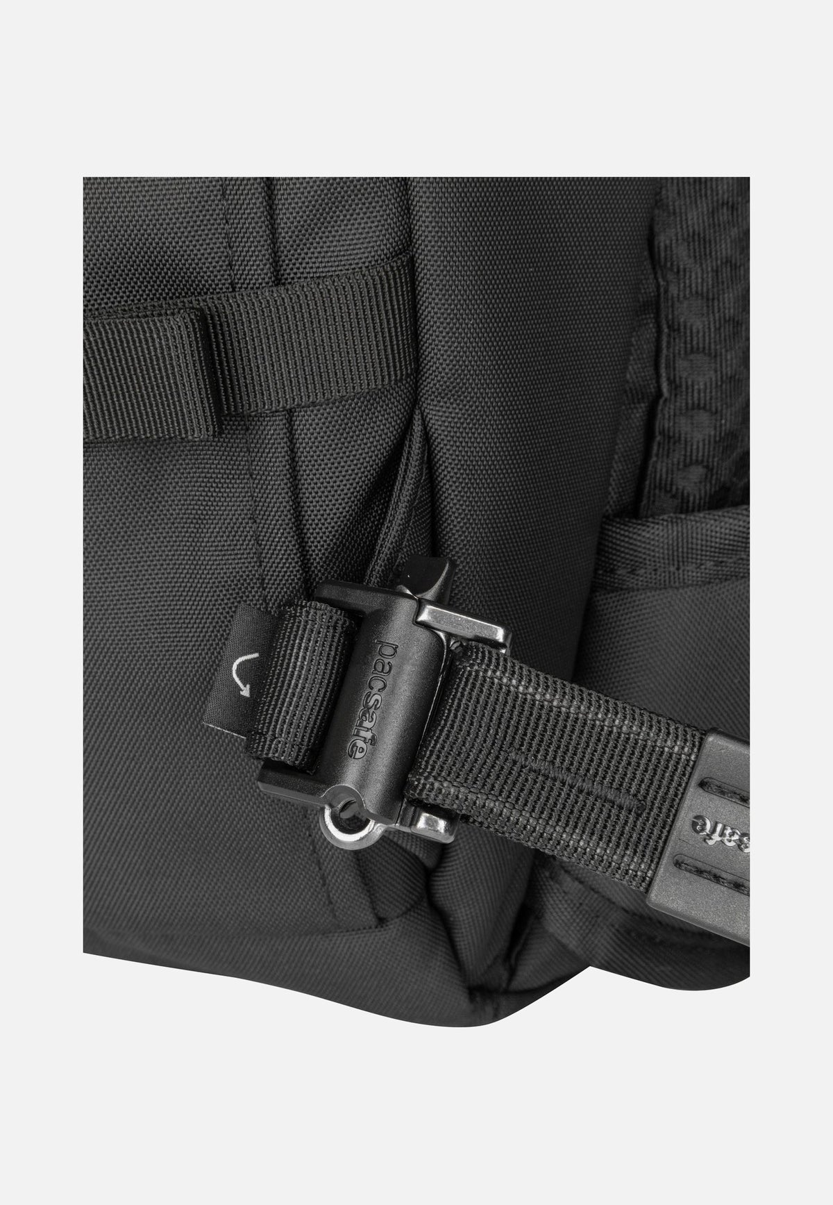 Pacsafe EXP45 Carry-On Travel Black Reiserucksack
