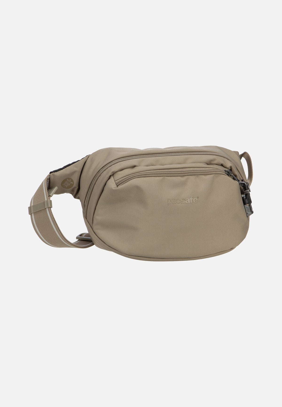 Pacsafe V Hip Pack Beige Bauchtasche
