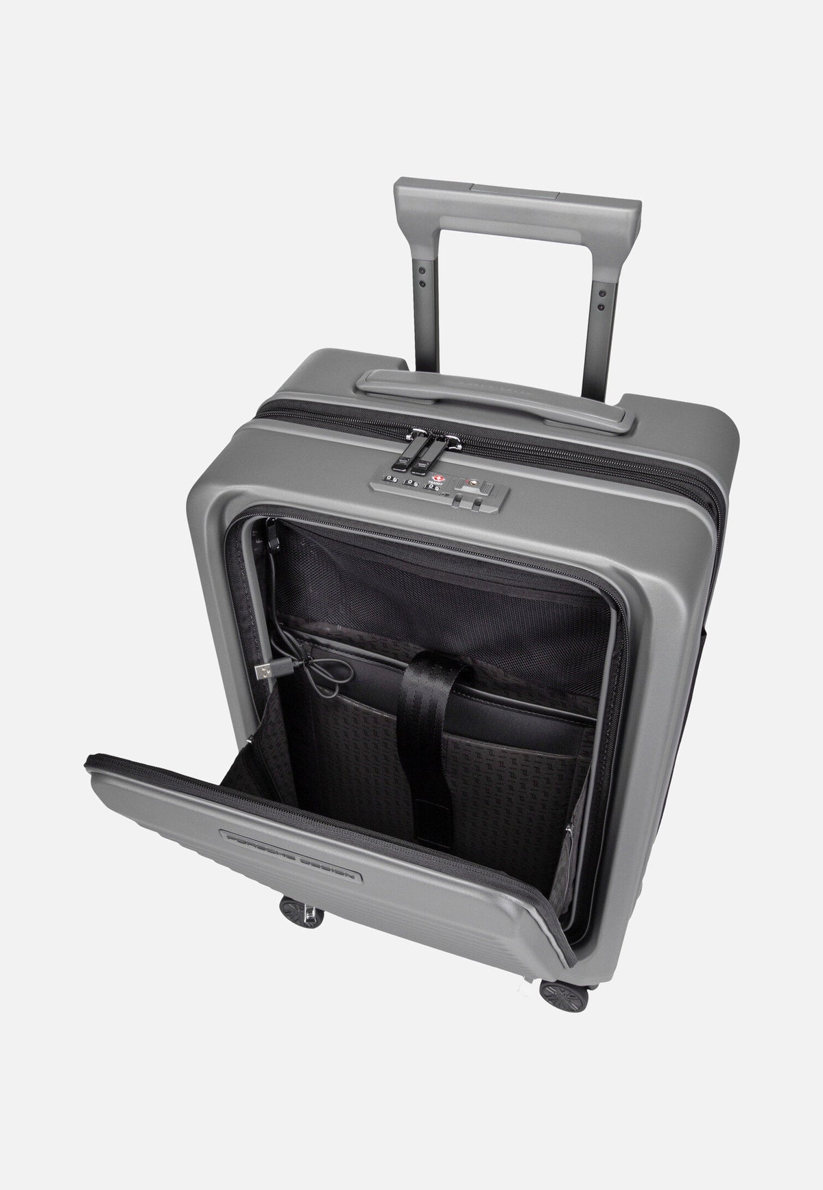 Porsche Design Roadster 4W Trolley S Business Anthracite Matt Koffer