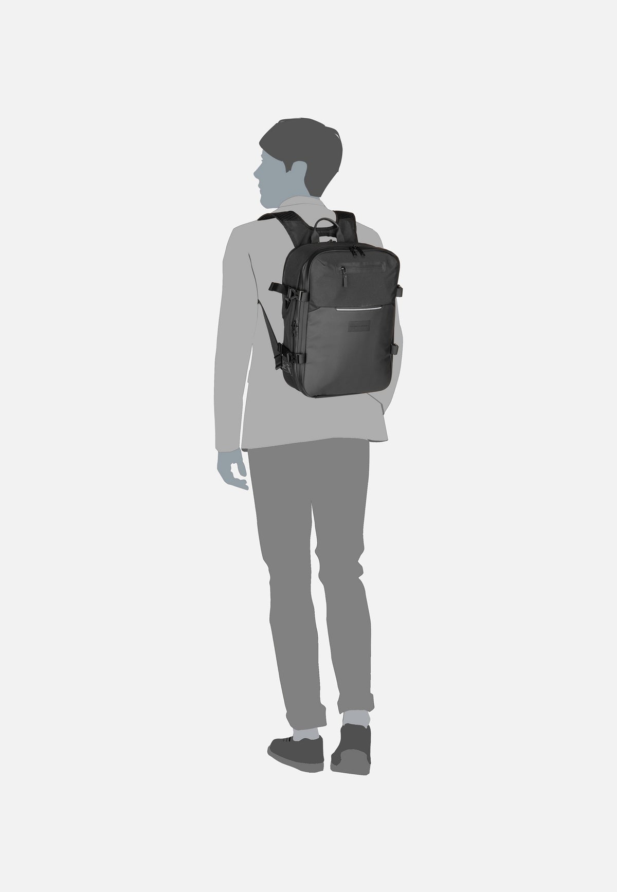 Porsche Design Urban Eco Travel Black Reiserucksack