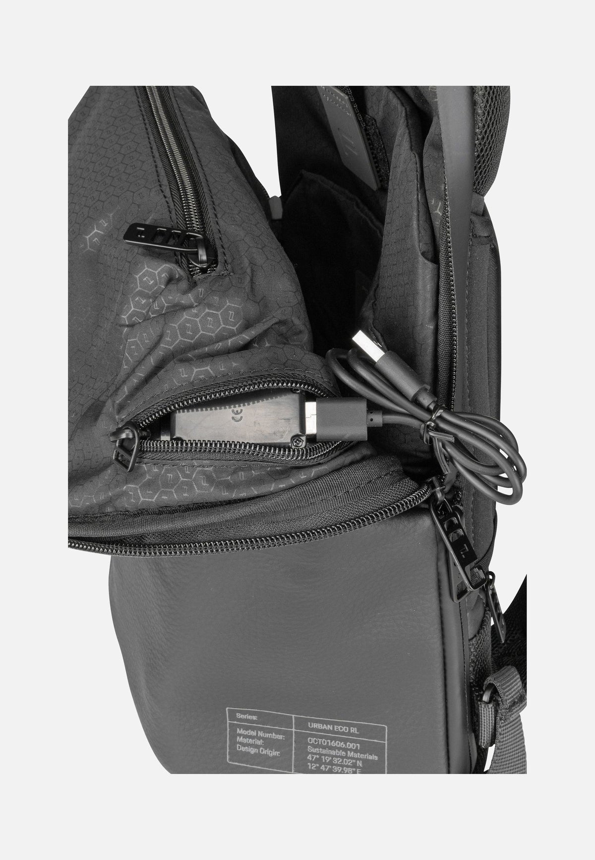 Porsche Design Urban Eco Leather XS Black Rucksack