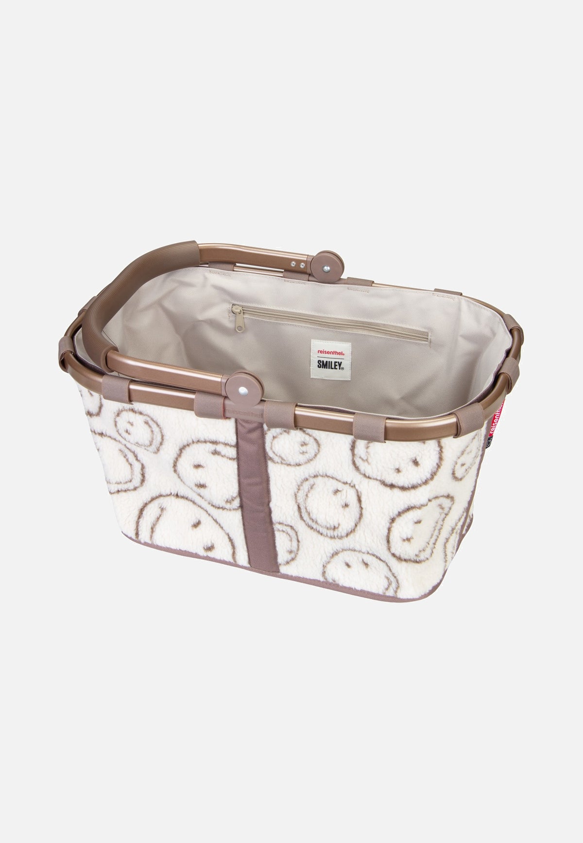 reisenthel Carrybag Smiley® Teddy Chocolate Einkaufskorb