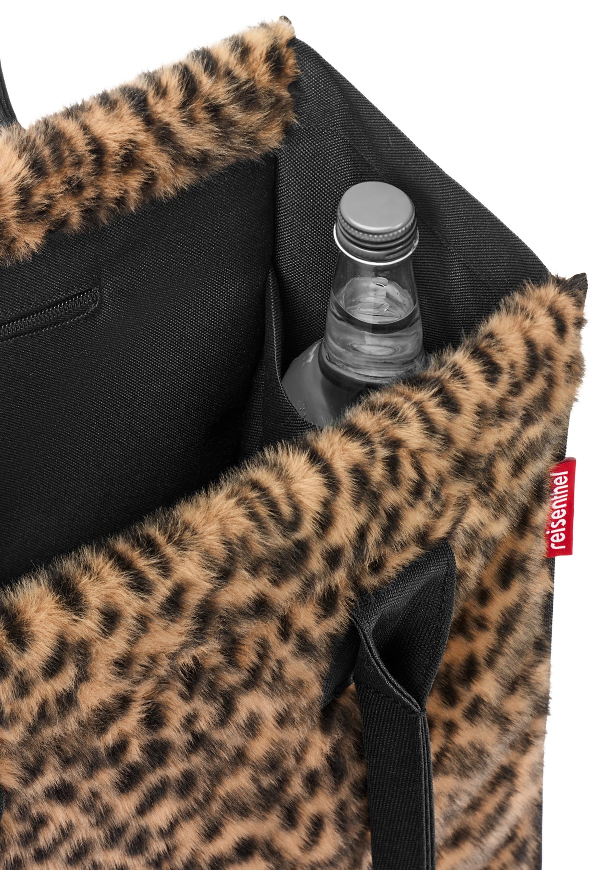 reisenthel Daily Shopper Leo Fake Fur Tote Bag