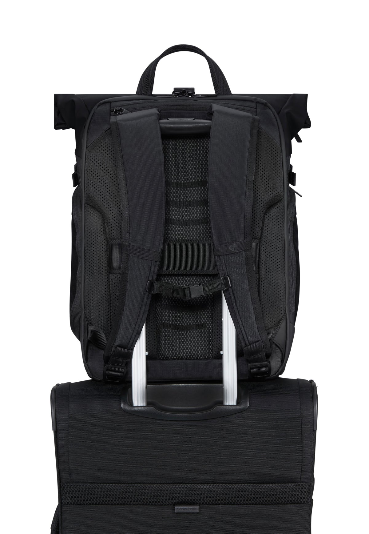 Samsonite Biz2Go 2.0 Rolltop 15.6" Black Rolltop Rucksack