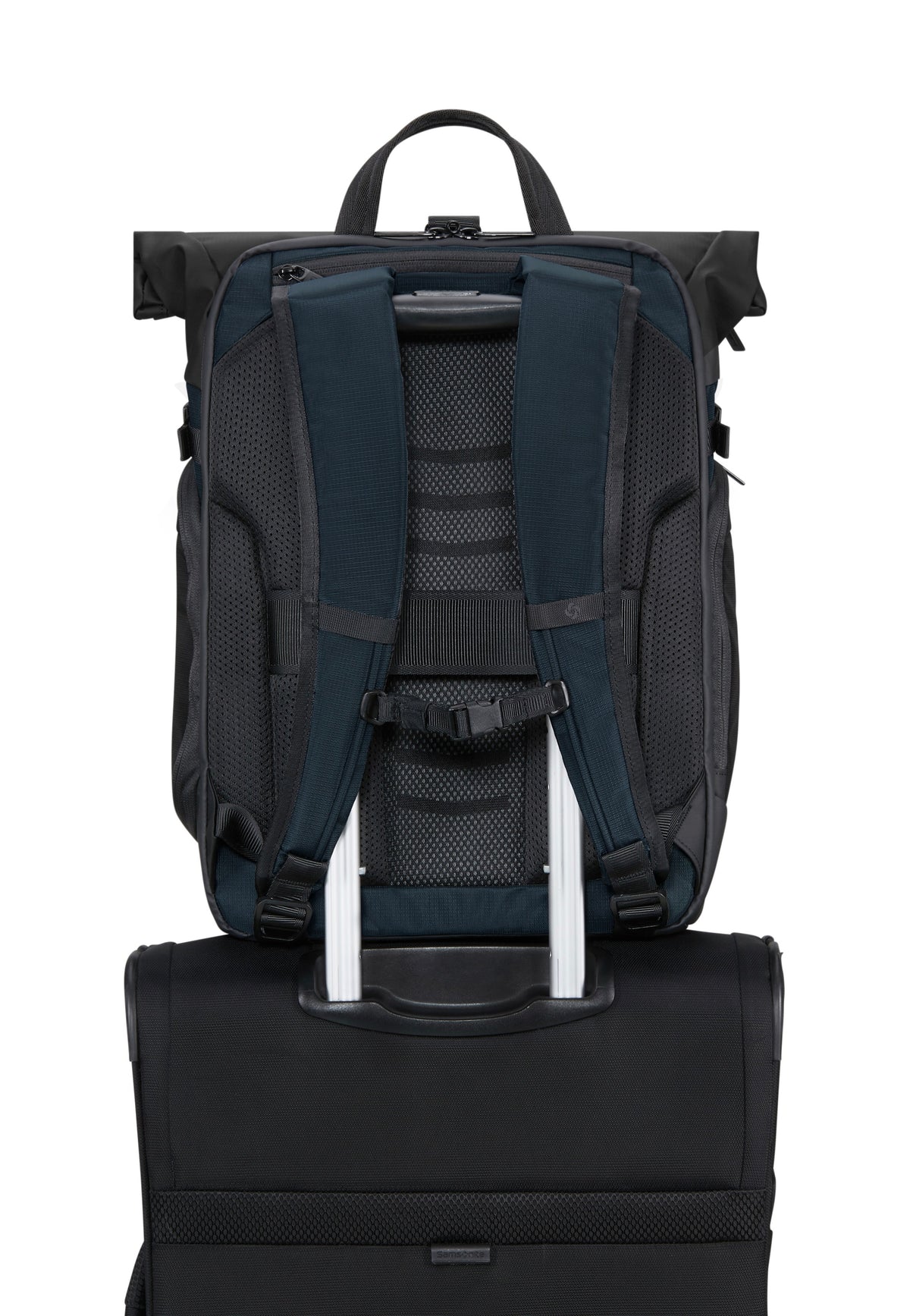 Samsonite Biz2Go 2.0 Rolltop 15.6" Deep Blue Rolltop Rucksack