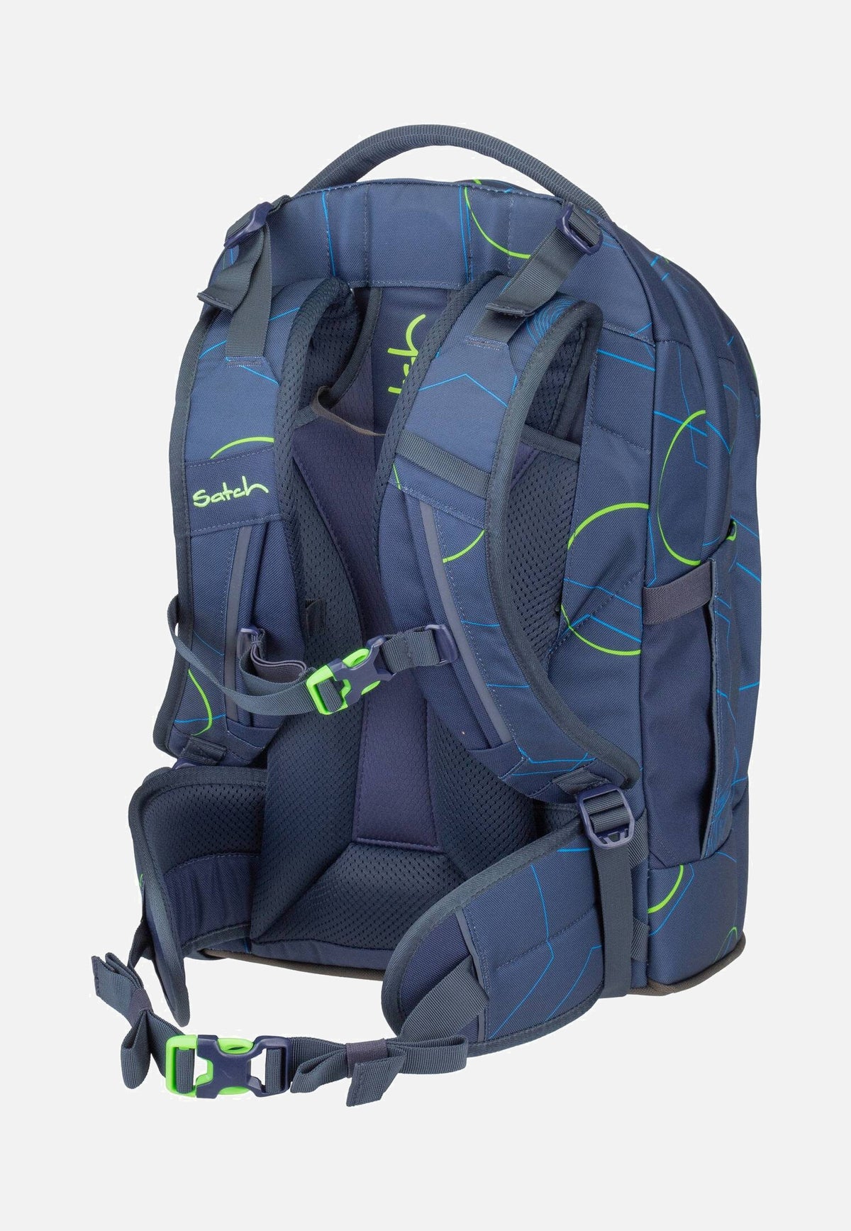 satch satch Pack Blue Tech Schulranzen