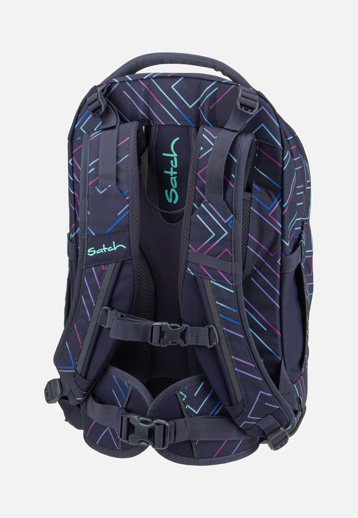 satch satch Pack Purple Laser Purple Laser Schulranzen
