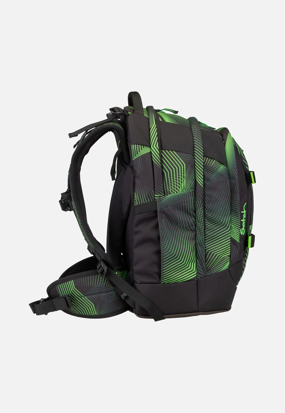 satch satch Pack Seismic Green Schulranzen