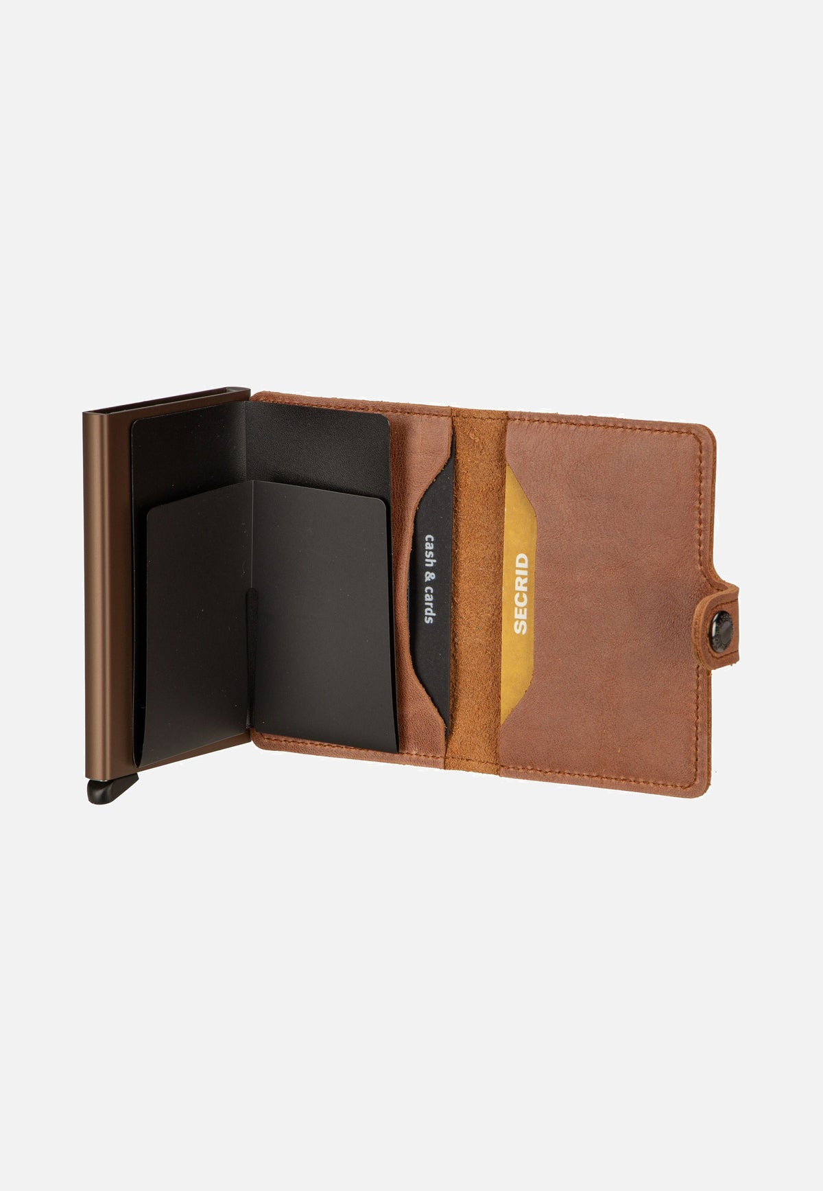 Secrid Miniwallet Vintage Cognac-Brown Portemonnaie