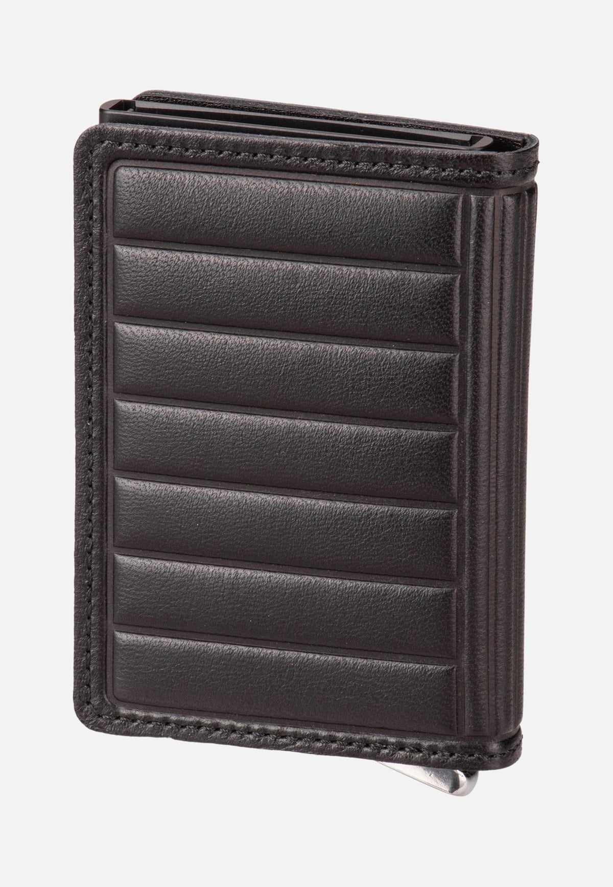 Secrid Slimwallet Emboss Lines Black+ Portemonnaie