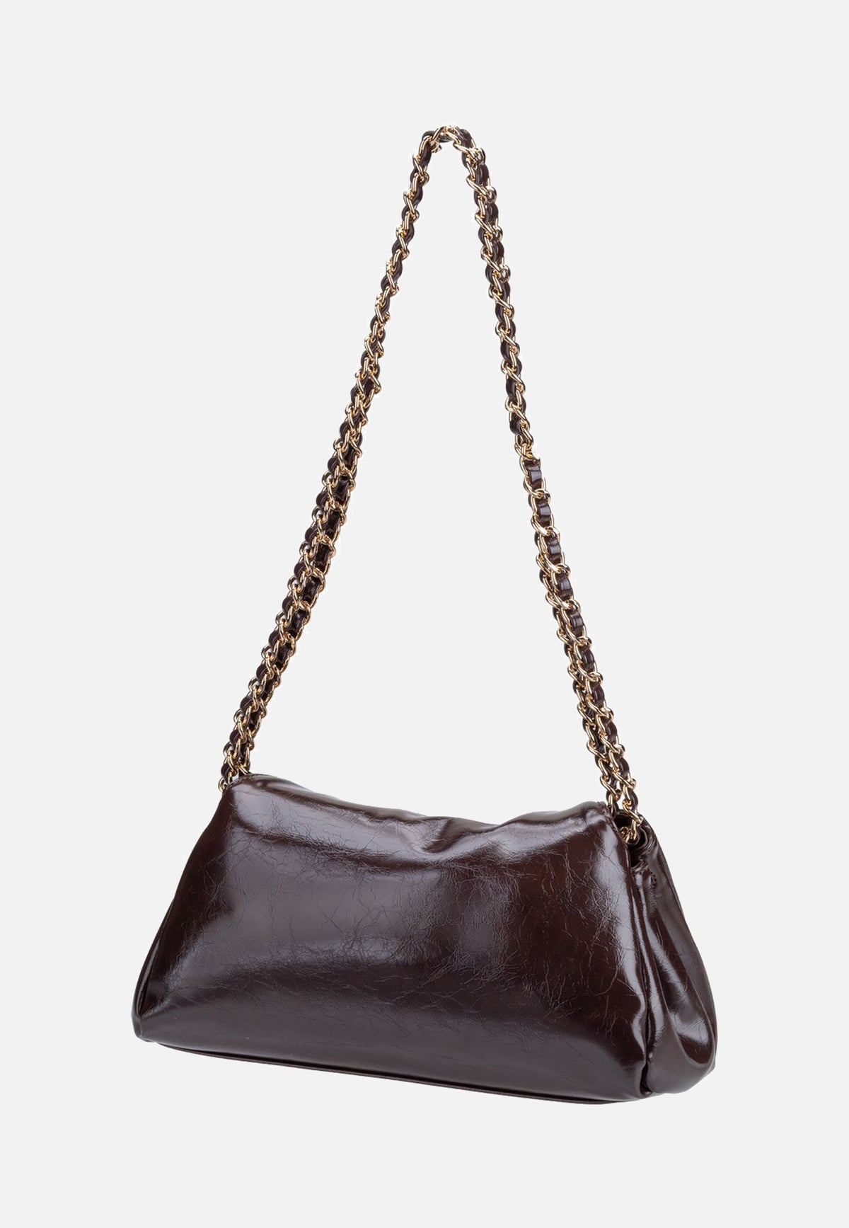 Seidenfelt Loimaa Handbag Dark Brown Schultertasche