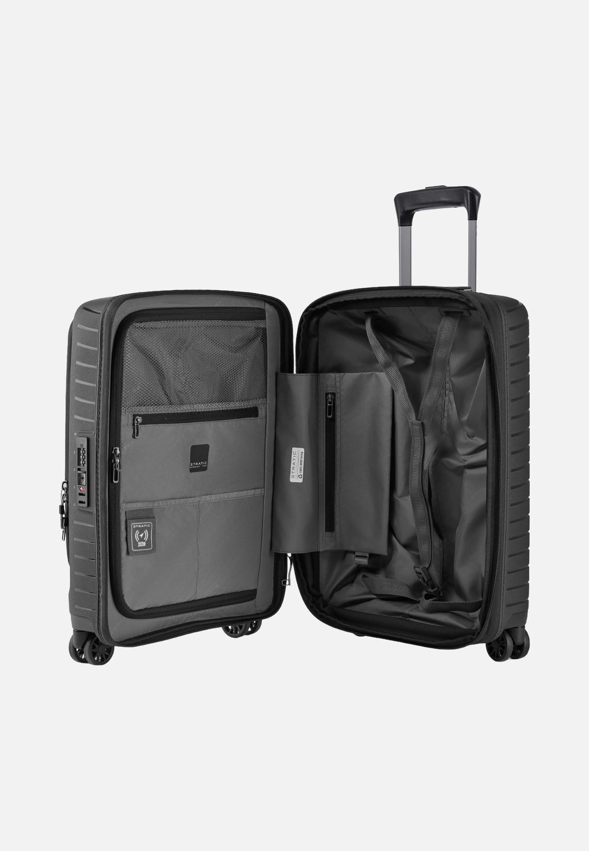 Stratic Novium ML Trolley S Black Koffer