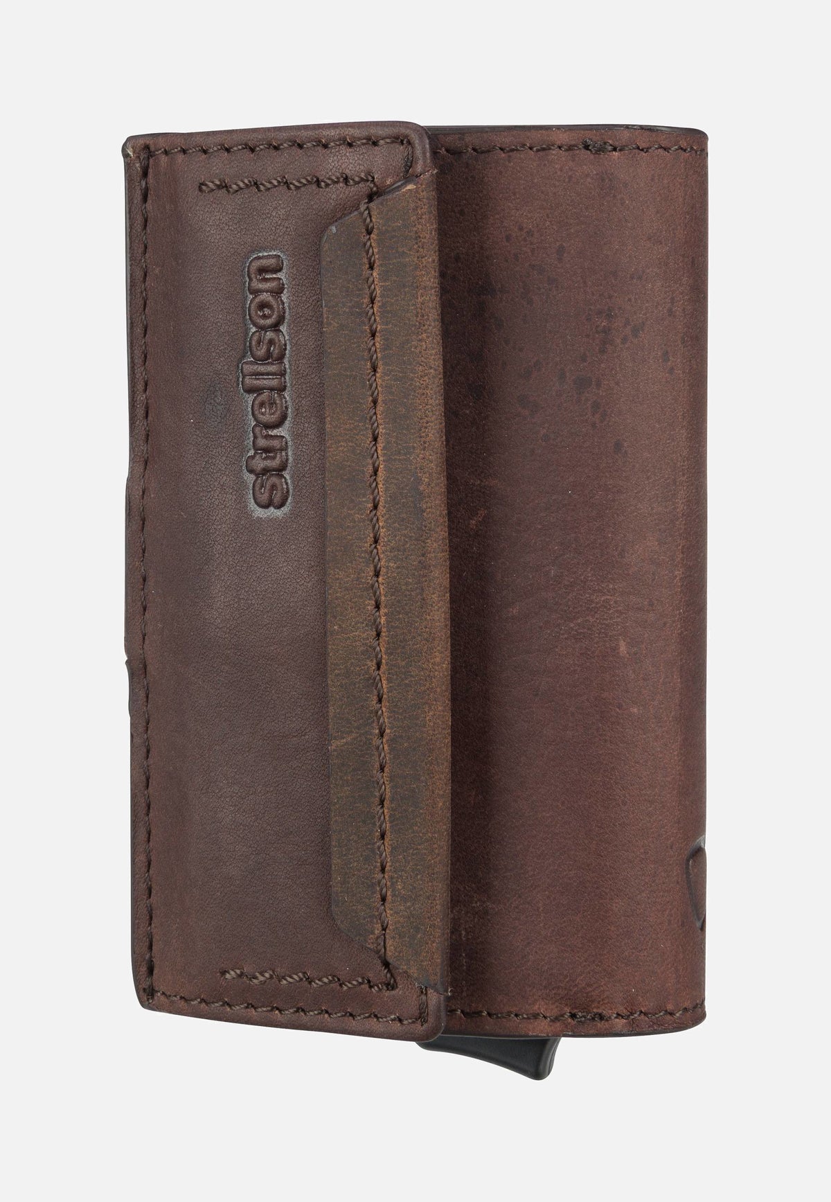 Strellson Camden C Three E-Cage SV8F Dark Brown Kartenetui