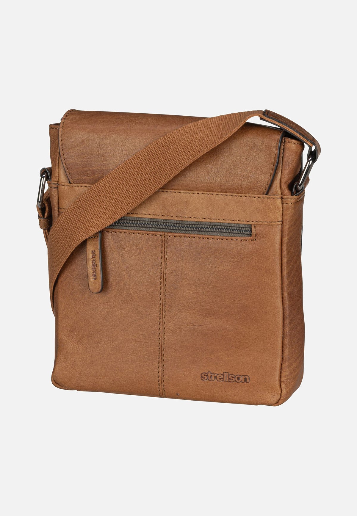 Strellson Hyde Park Jeremy XSVF Cognac Crossbody Bag