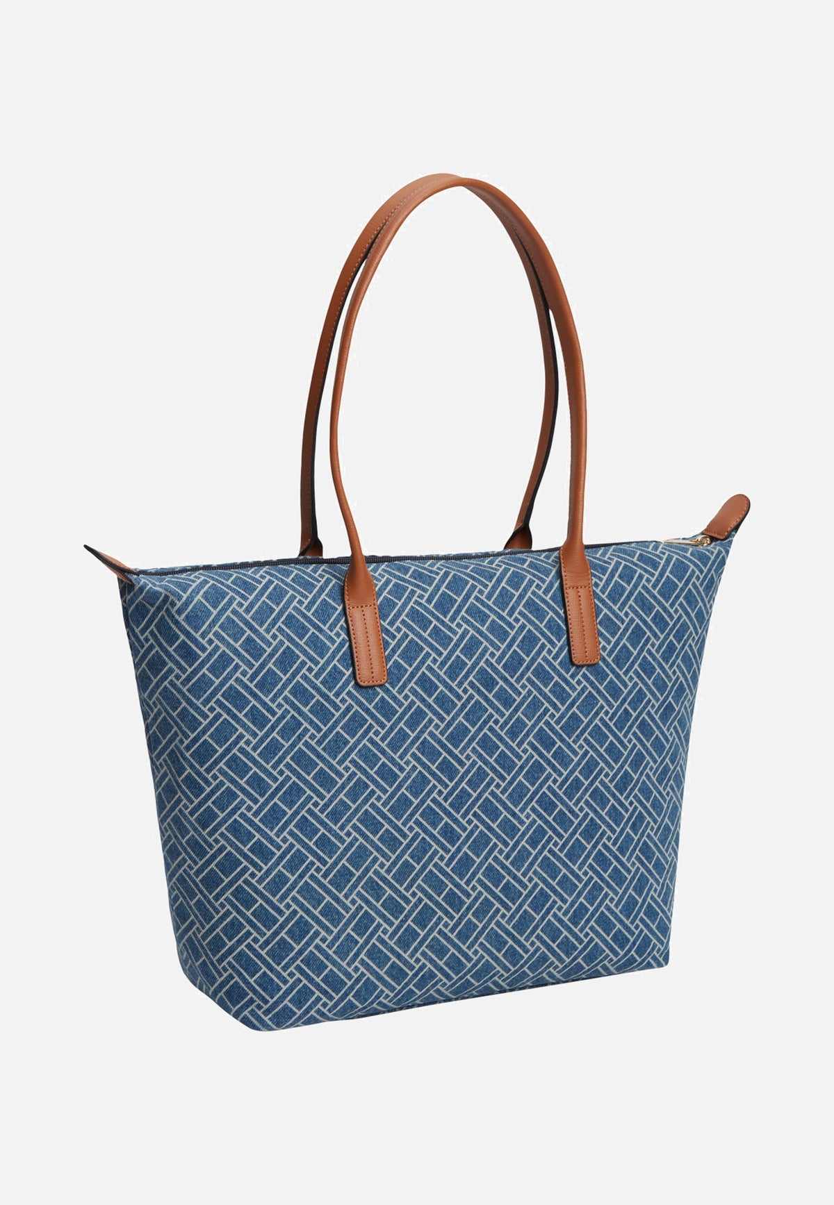 Tommy Hilfiger Popette Tote Denim Flag Blue Denim Shopper