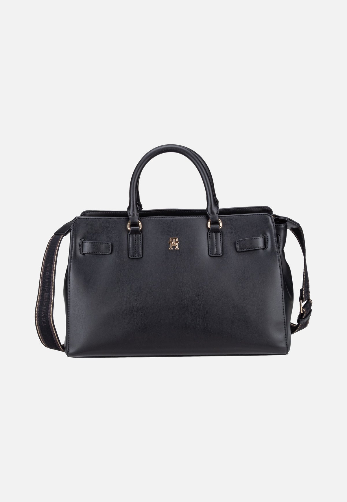 Tommy Hilfiger TH Joy Satchel Black Satchel
