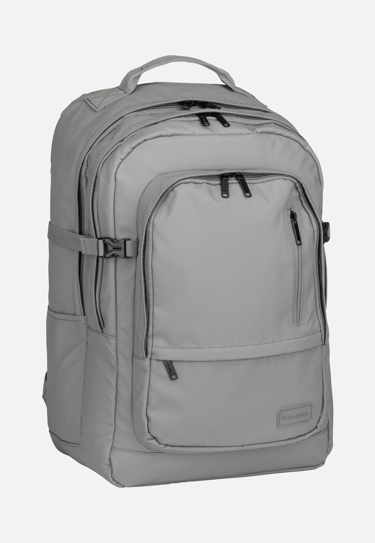 travelite Basics Rollup Daypack Hellgrau Rucksack