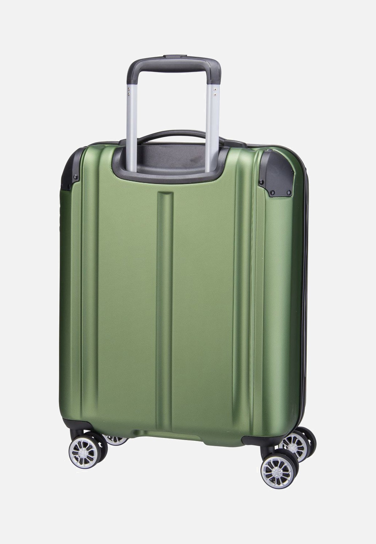 travelite City 4-Rad Trolley S Grün Koffer