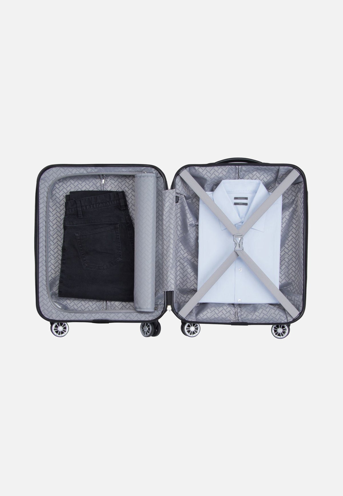 travelite City 4-Rad Trolley S Grün Koffer