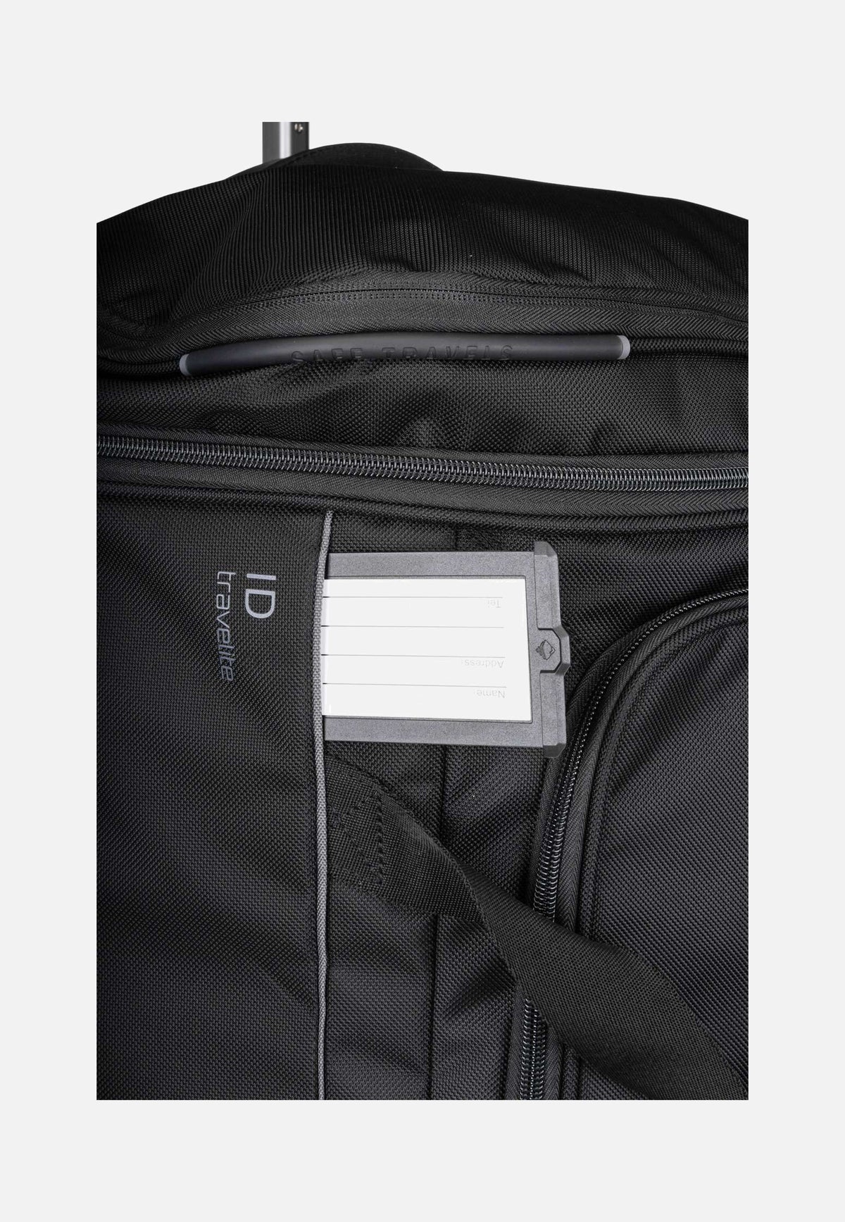 travelite Crosslite L Schwarz Reisetasche mit Rollen