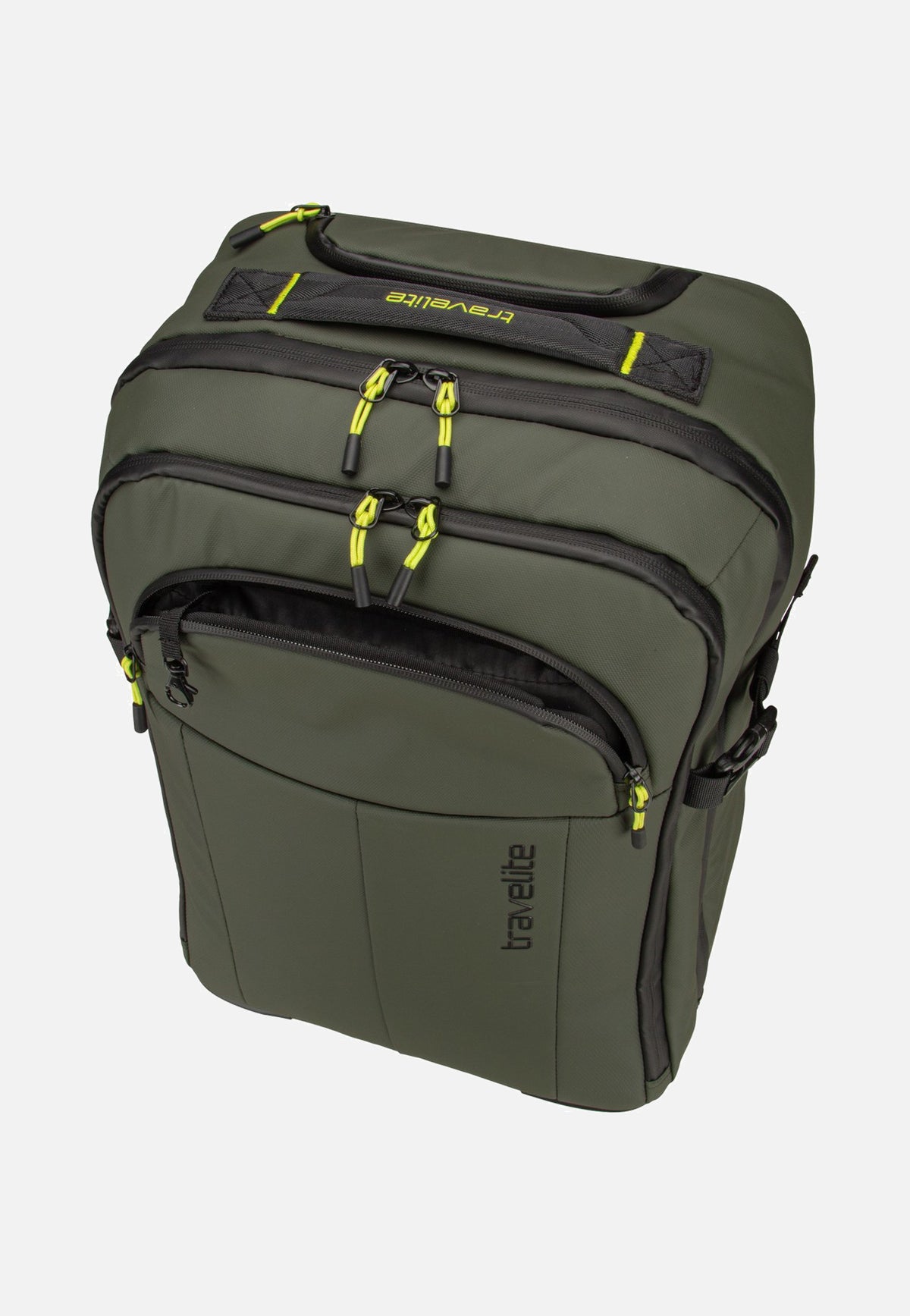 travelite Briize Trolley Backpack 2w Khaki Koffer