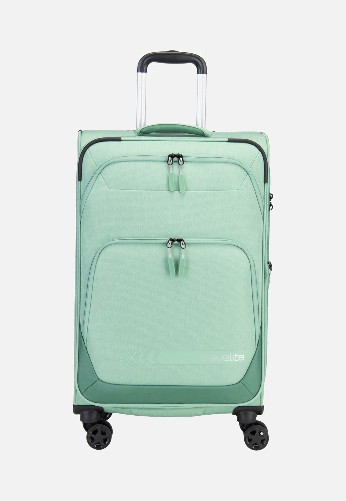 travelite Kick Off Trolley 4W M Exp. Sage Green Koffer
