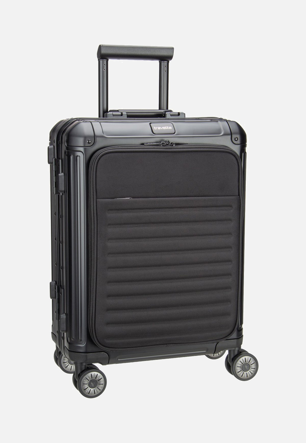 travelite Next 4w Trolley S+ Schwarz Koffer