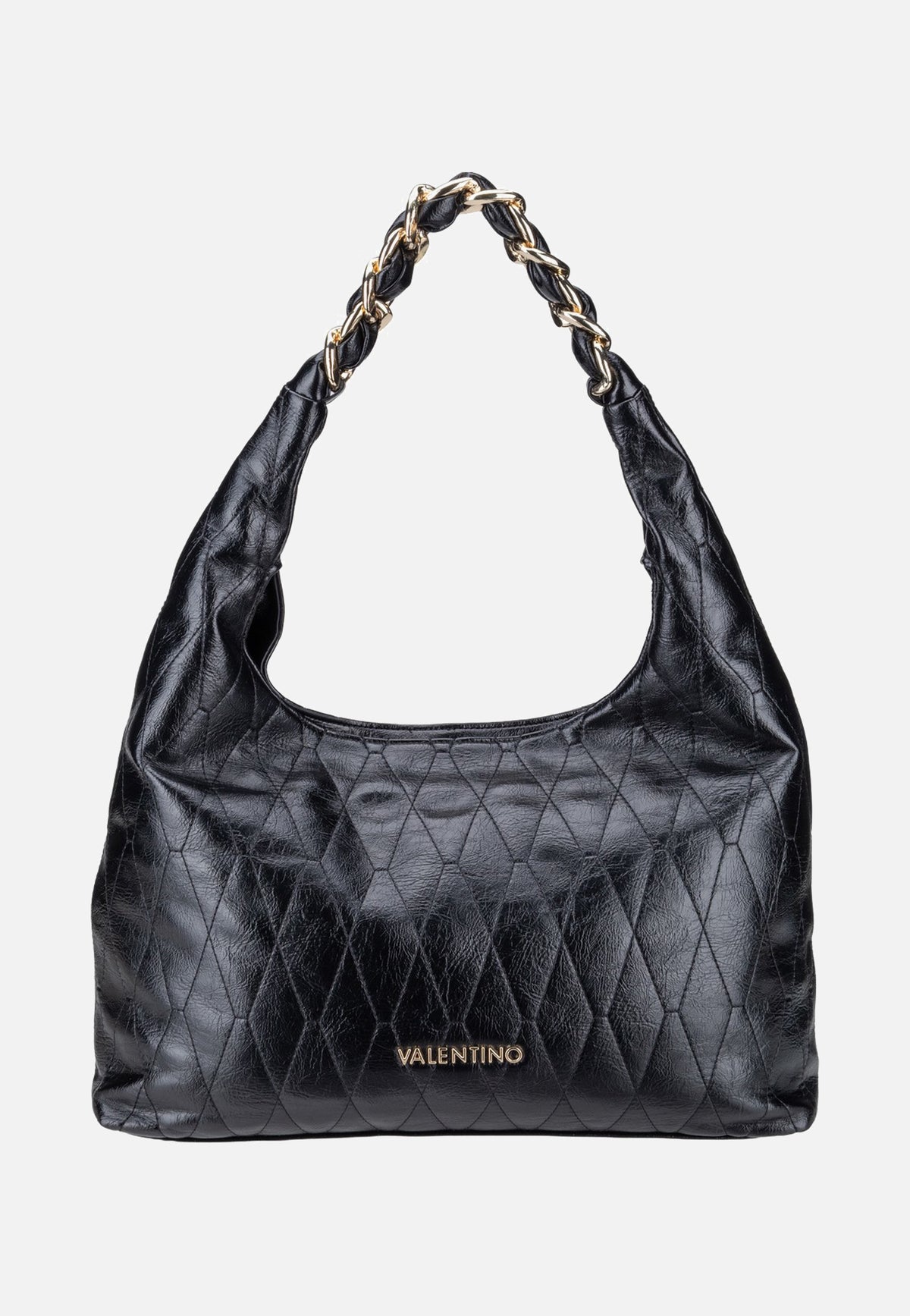 Valentino Crystelle 5Q07 Nero Hobo Bag
