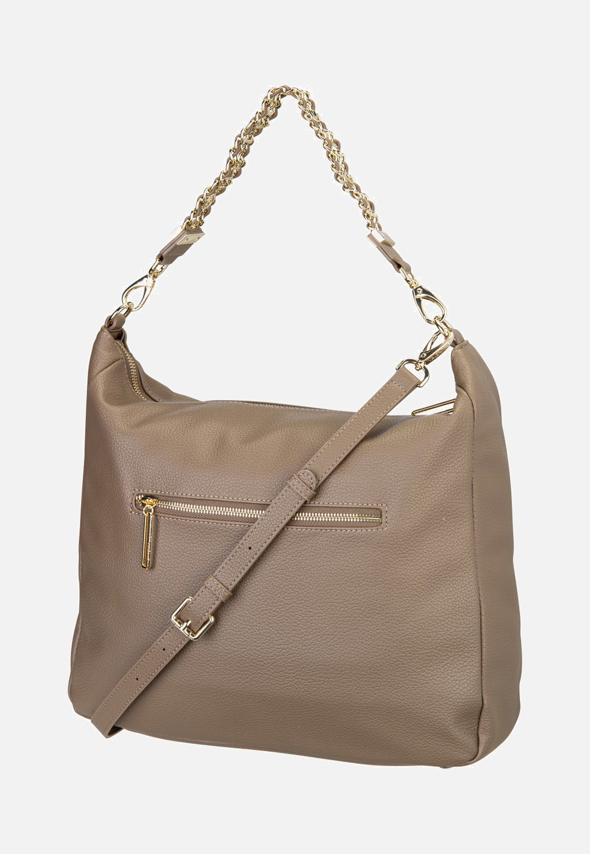 Valentino Lena G07 Taupe Hobo Bag