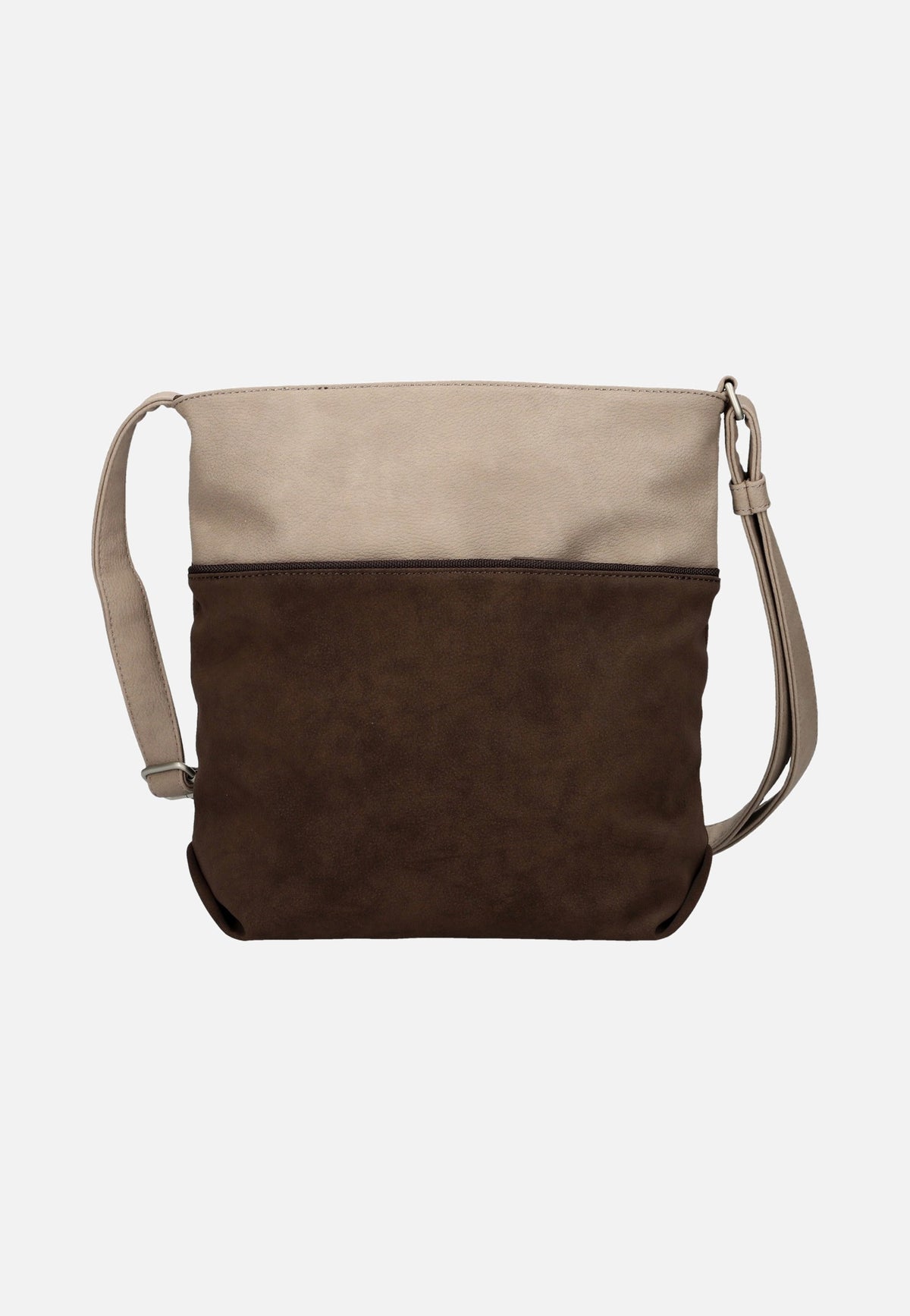 zwei Jana J10 Nubuk/Espresso Beuteltasche