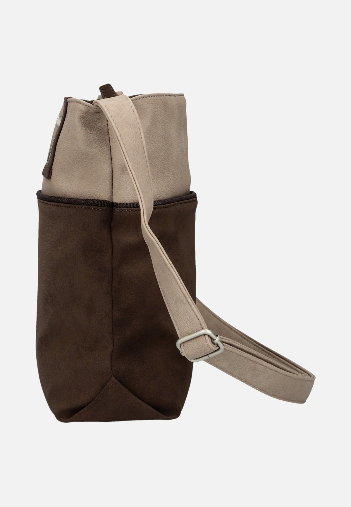 zwei Jana J10 Nubuk/Espresso Beuteltasche
