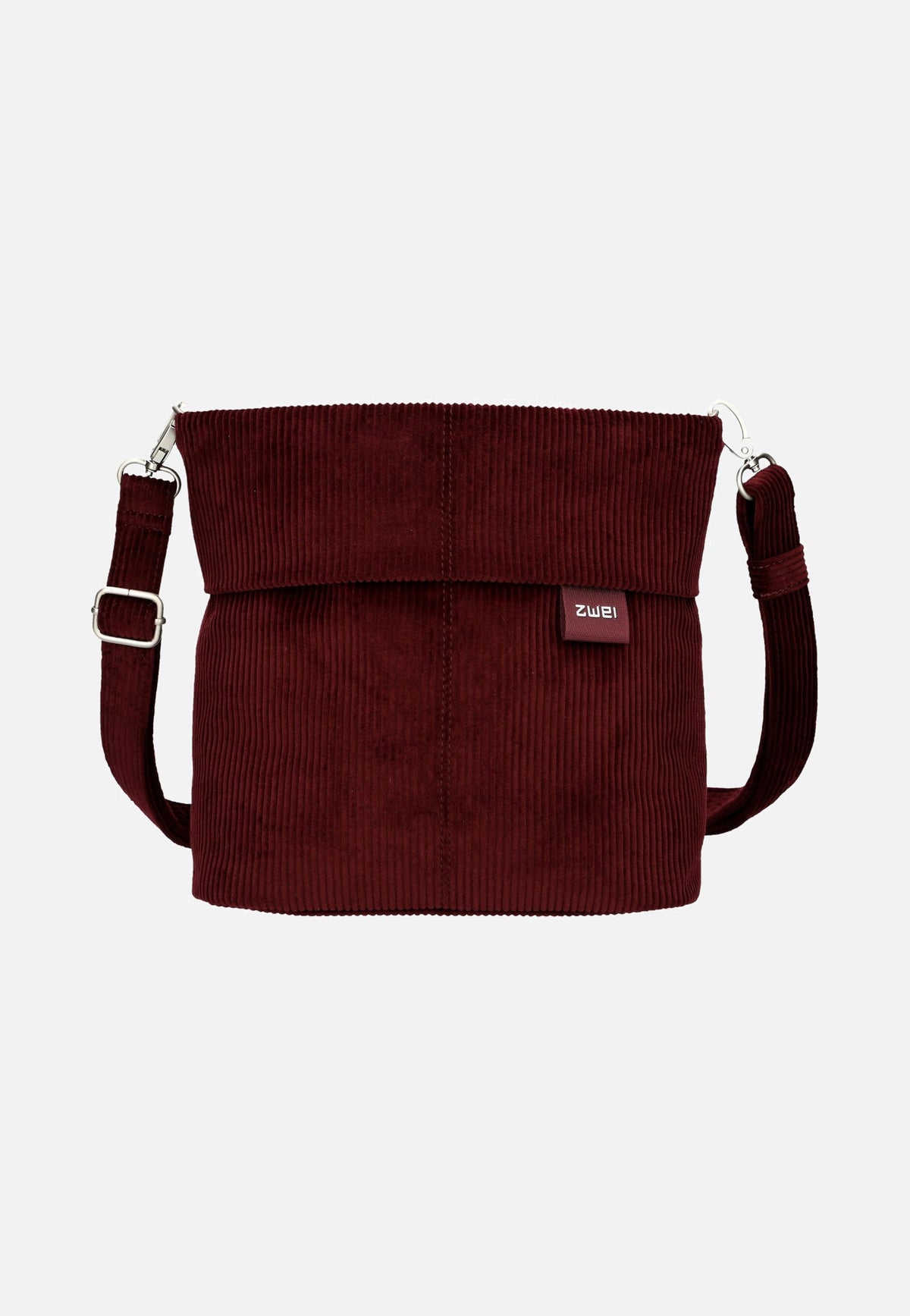 zwei Mademoiselle M8 Cord/Bordeaux Pouch Bag