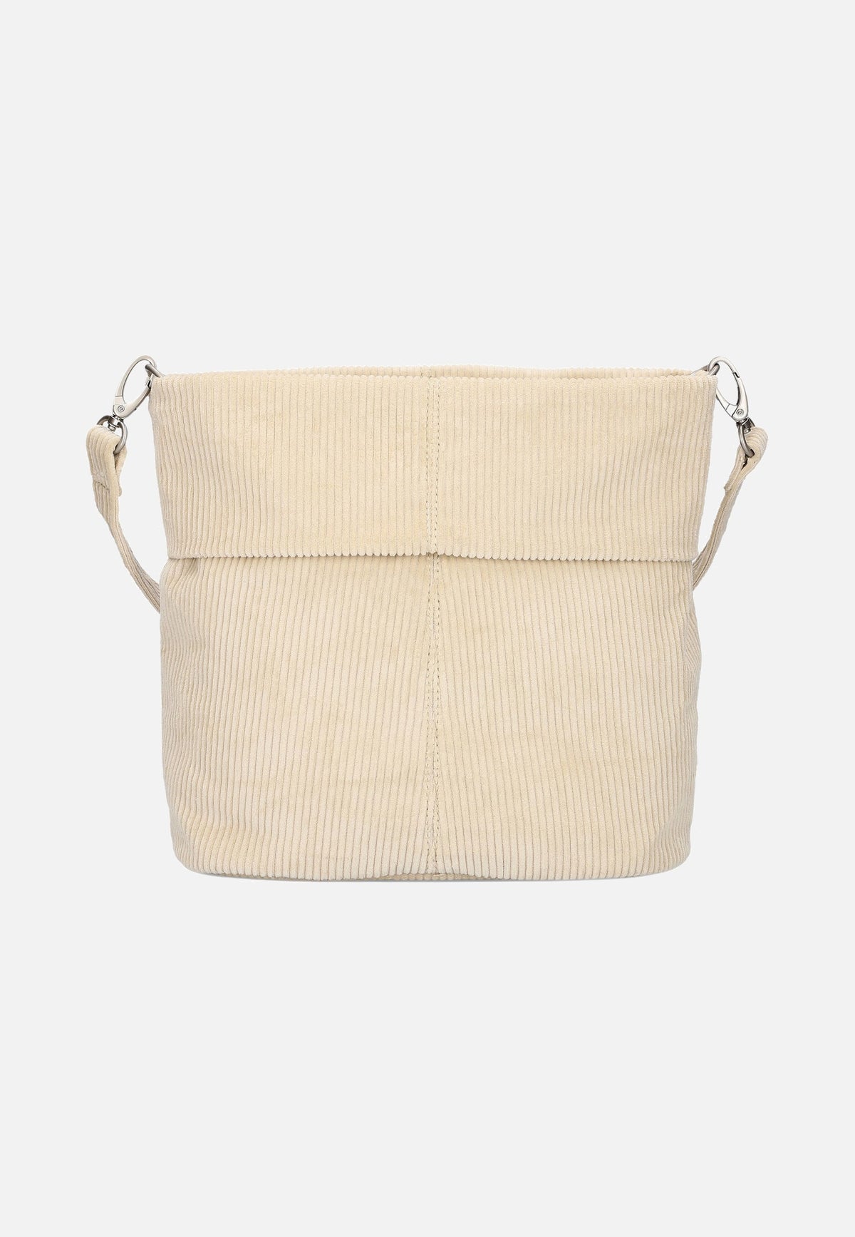 zwei Mademoiselle M8 Cord/Creme Beuteltasche