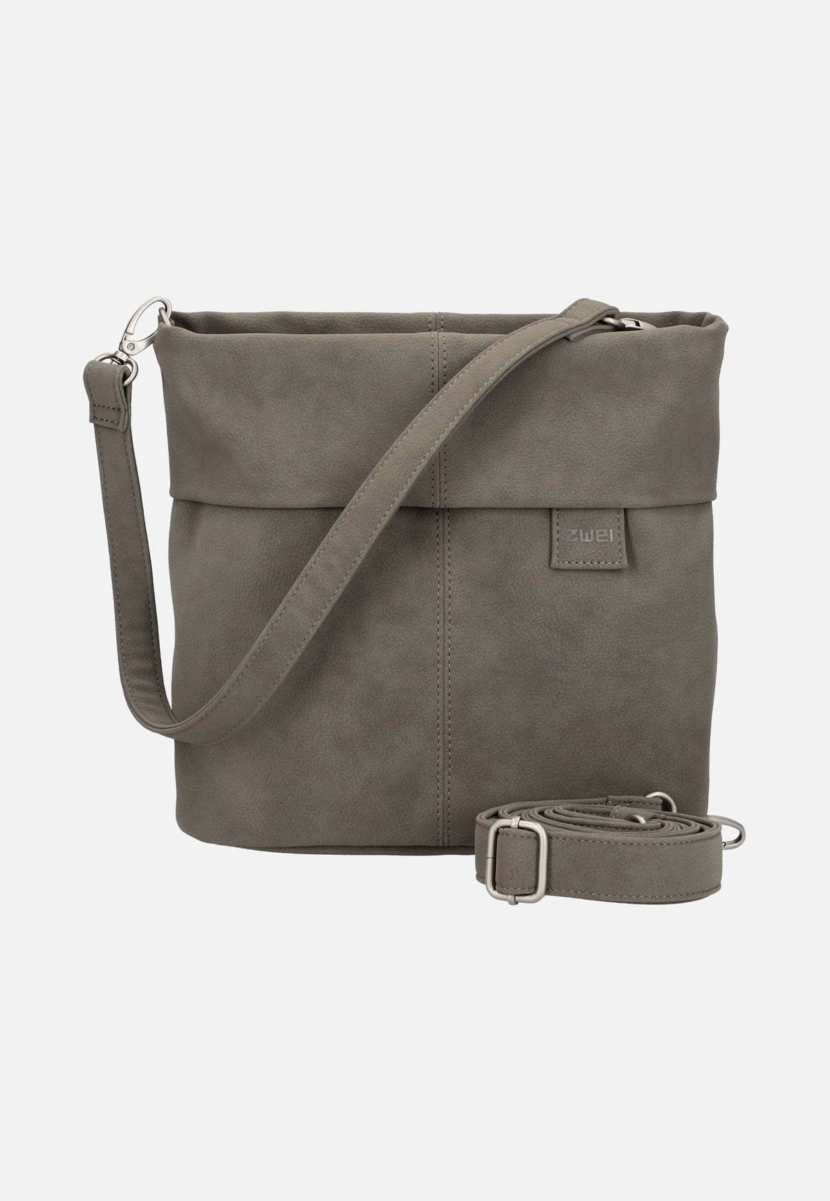 zwei Mademoiselle M8 Nubuk/Mud Pouch Bag