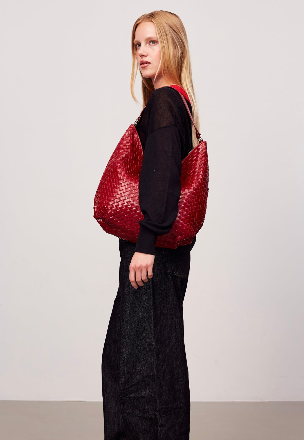 Adax Salerno Mindy Amaretto Hobo Bag