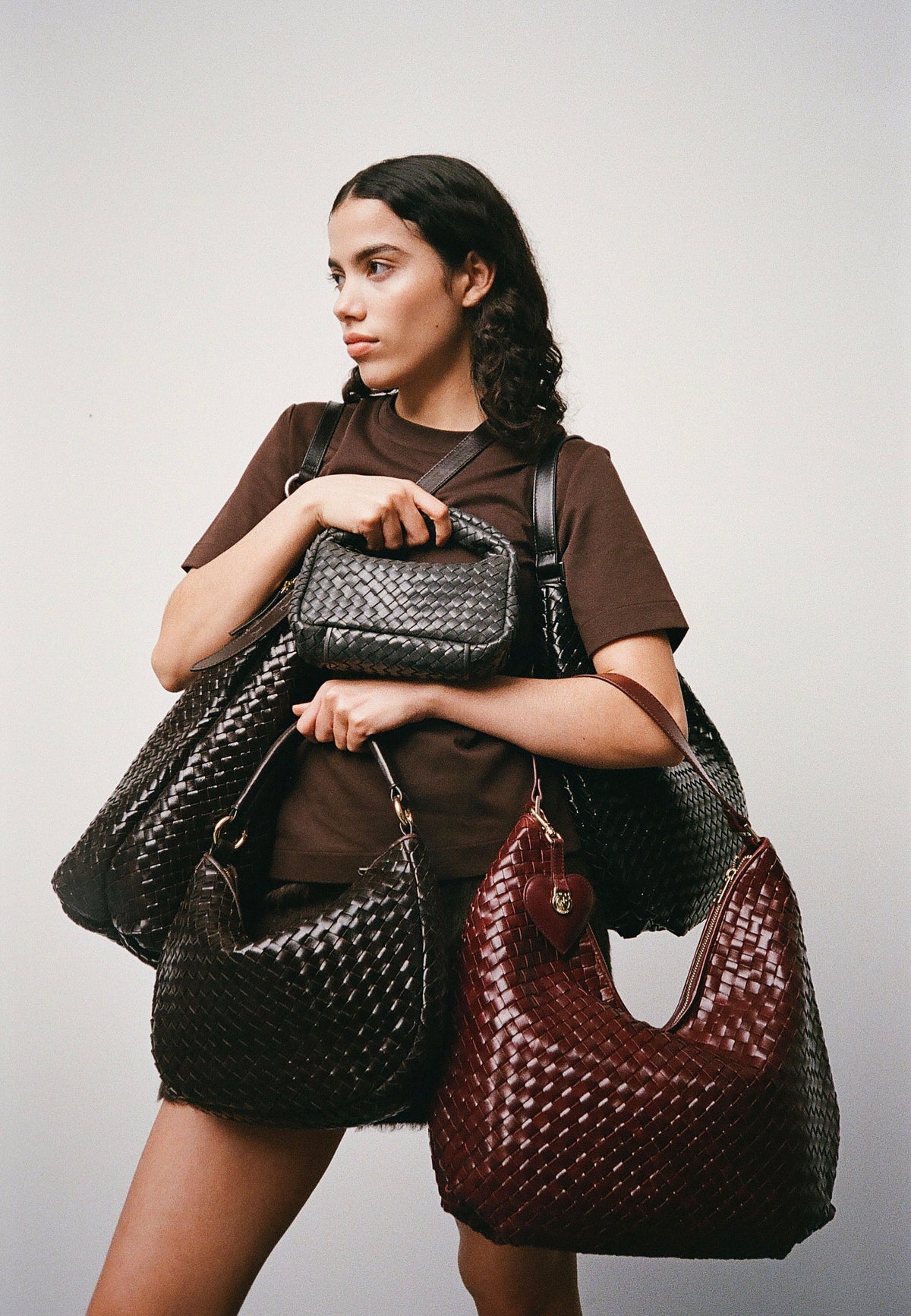 Adax Salerno Mindy Barolo Hobo Bag