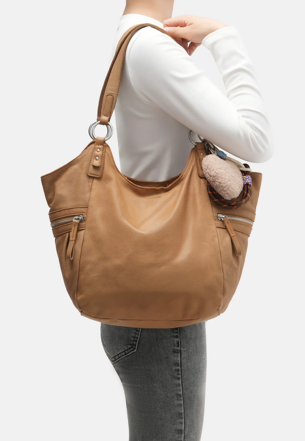 Fredsbruder Made For Friends Big Dark Sand Shopper
