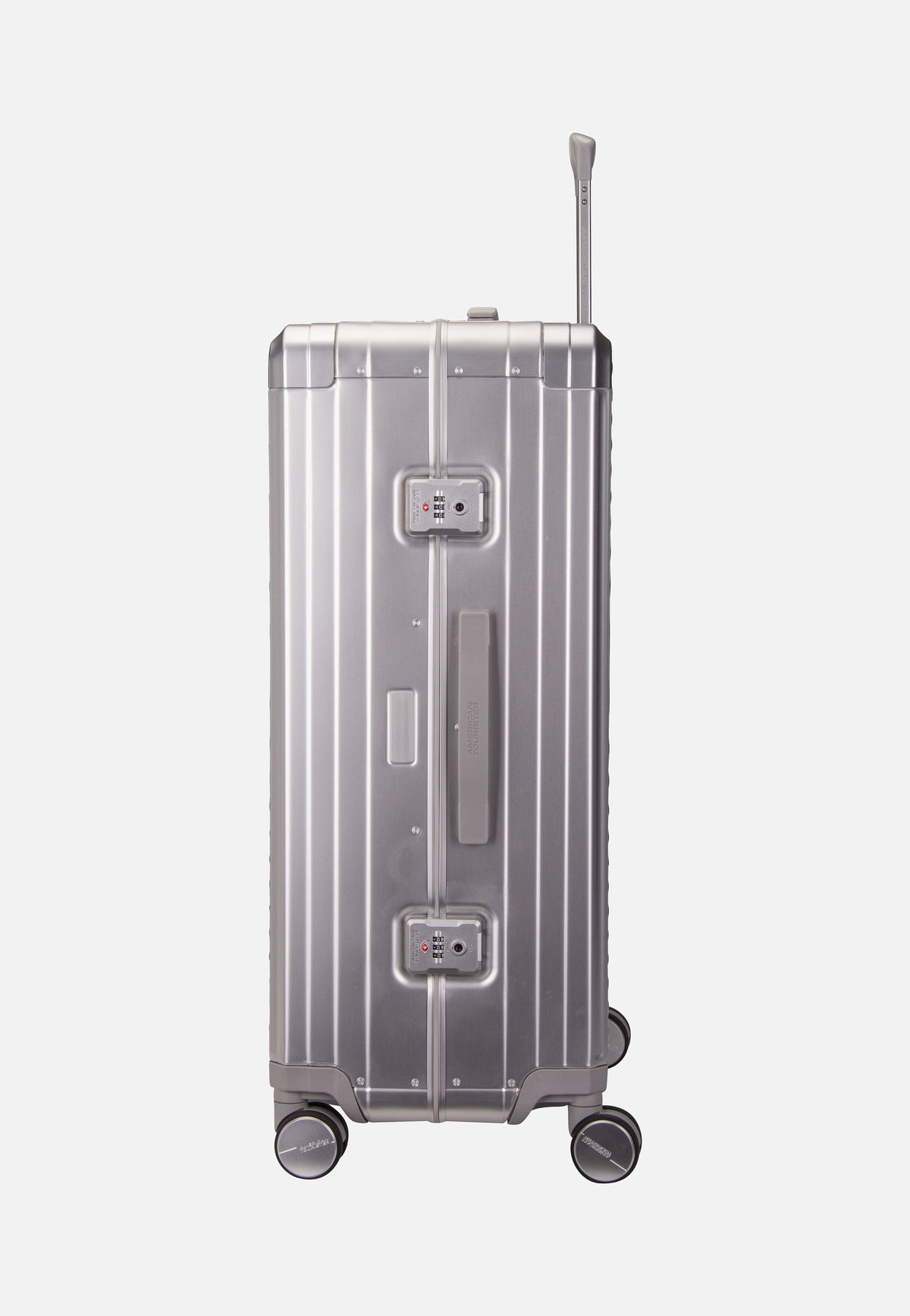 American Tourister Soundbox Alu Spinner 75 Silver Koffer