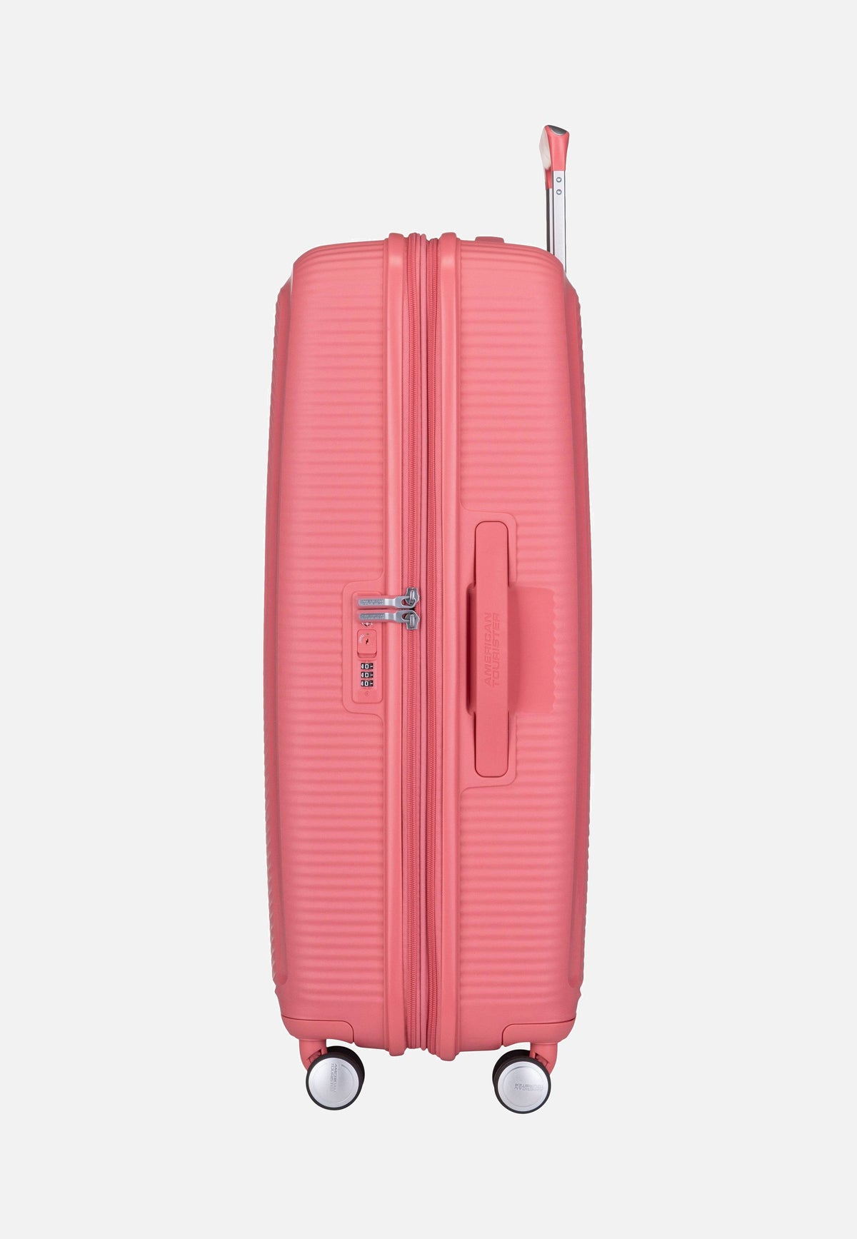 American Tourister SoundBox Spinner 77 EXP Sun Kissed Coral Koffer