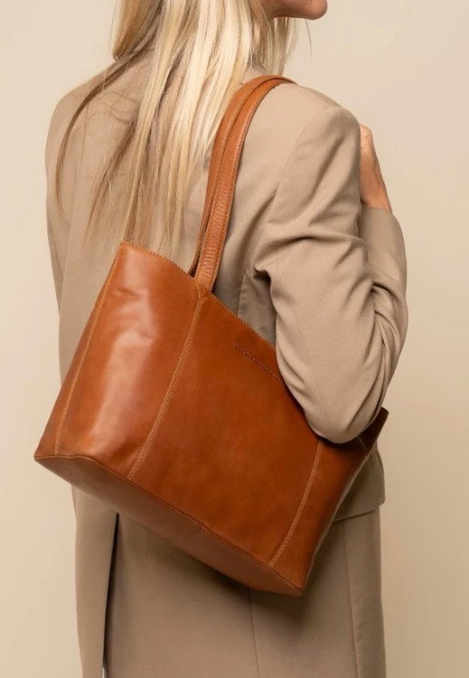 The Chesterfield Brand Anira 0231 Cognac Shopper