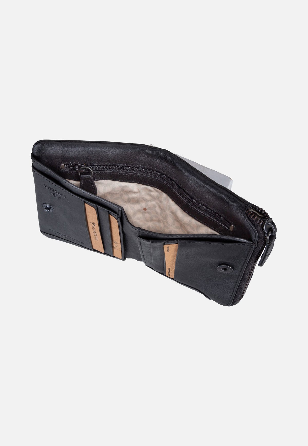 aunts & uncles Cherry Jet Black Wallet