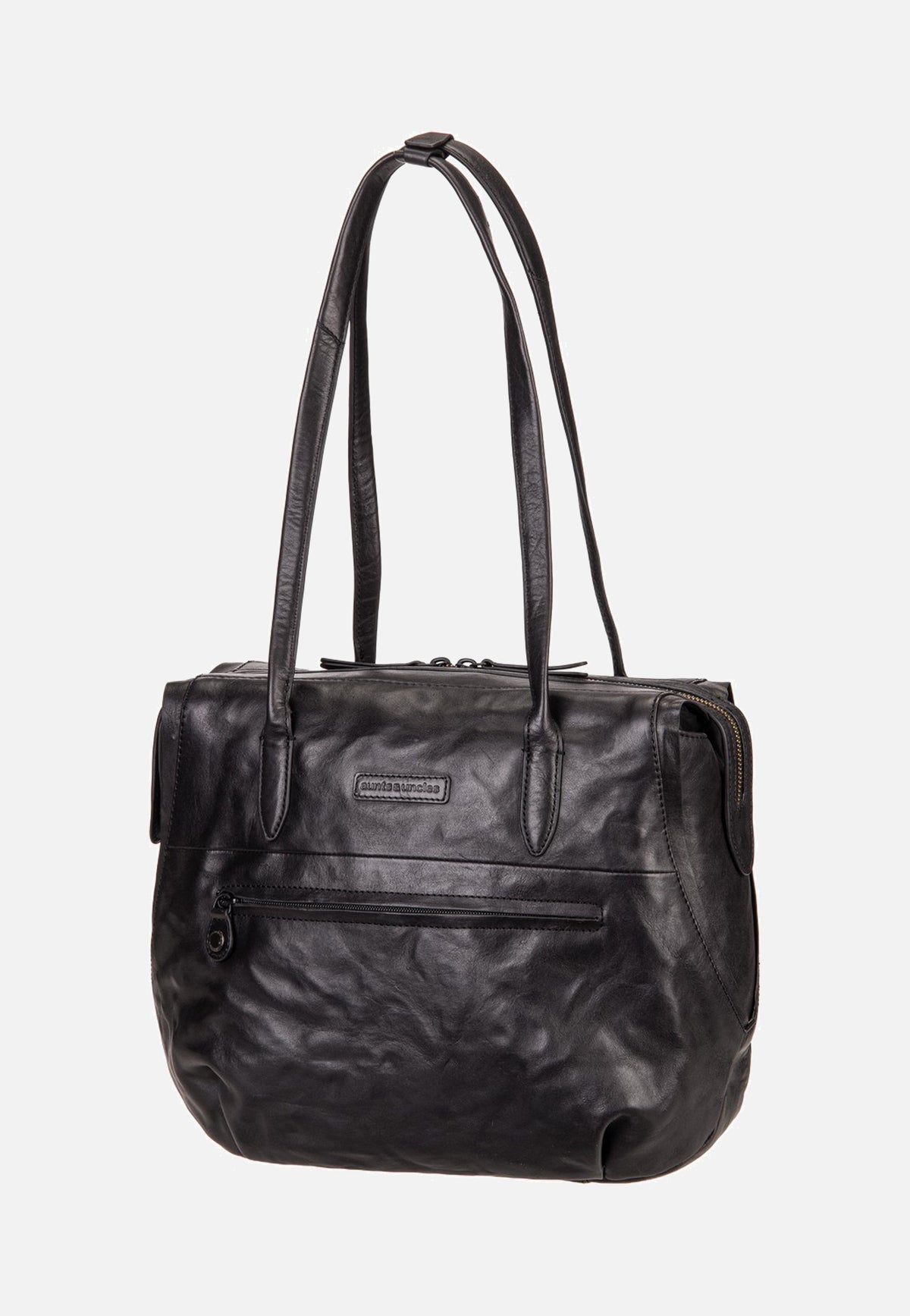 aunts & uncles Mrs. Florentine Black Smoke Schultertasche