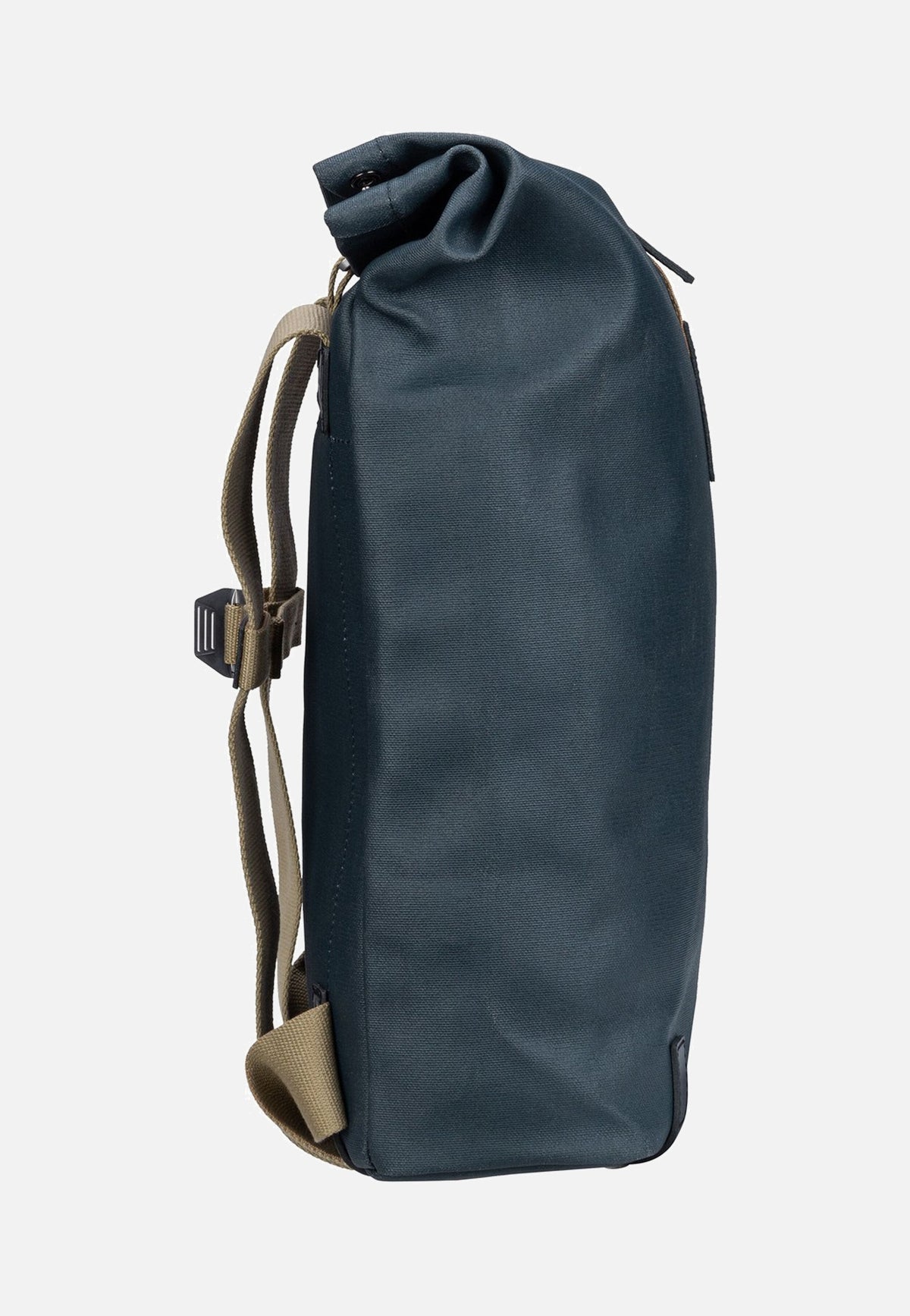 Brooks England Pickwick Cotton Canvas 12 L Dark Blue Rolltop Rucksack