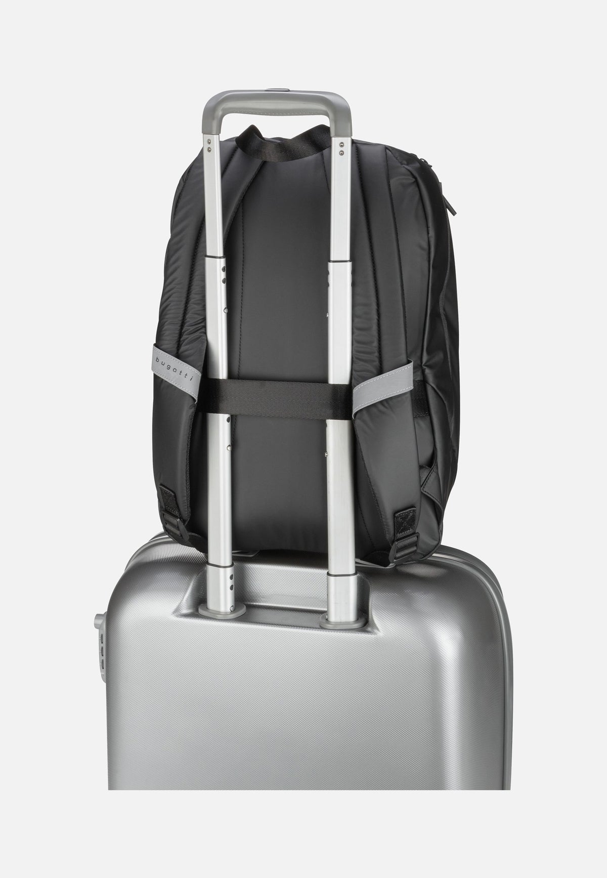 Bugatti Blanc Schwarz Rucksack