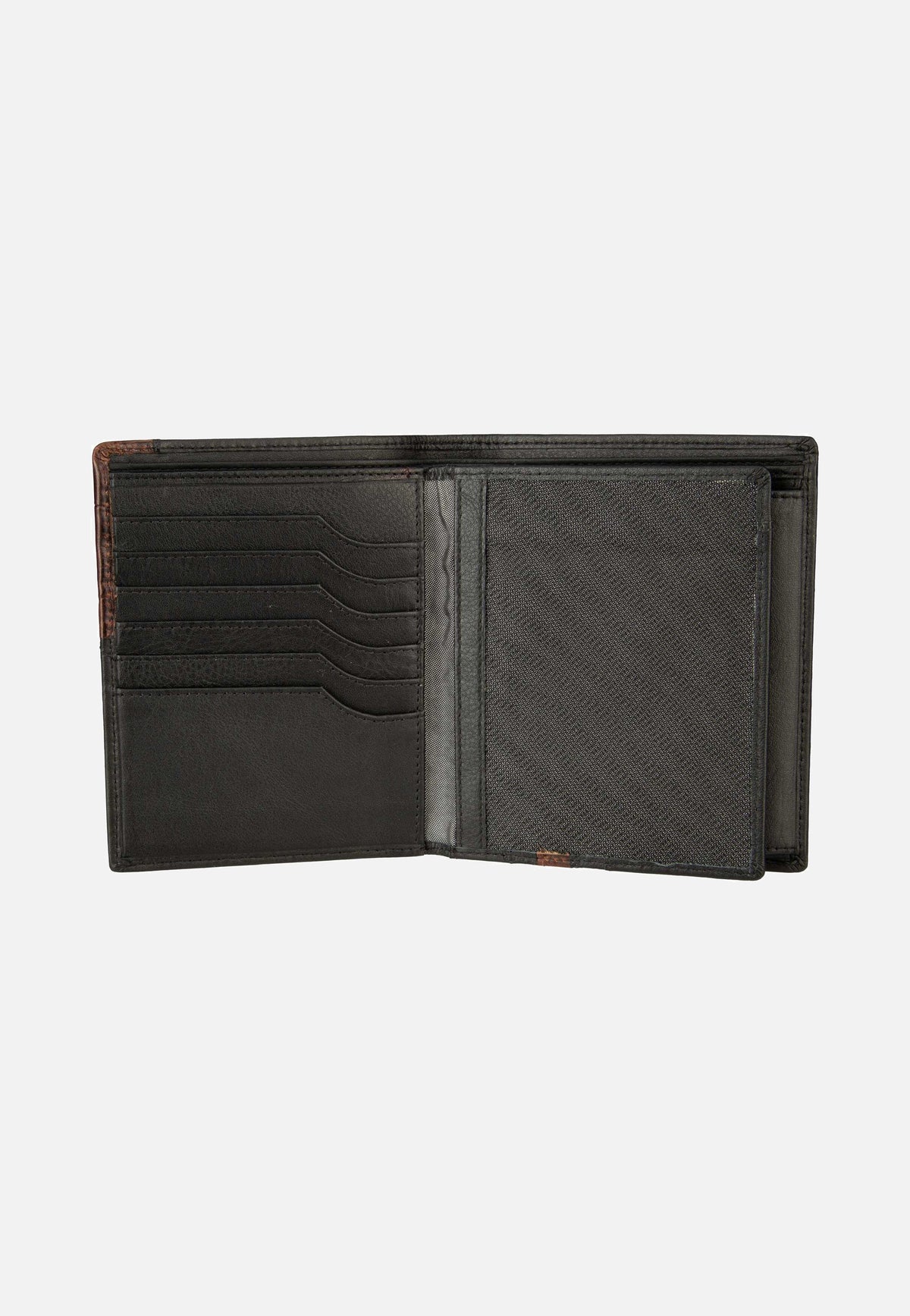 Bugatti Corso DeLuxe Hochformat 1653 Schwarz Portemonnaie