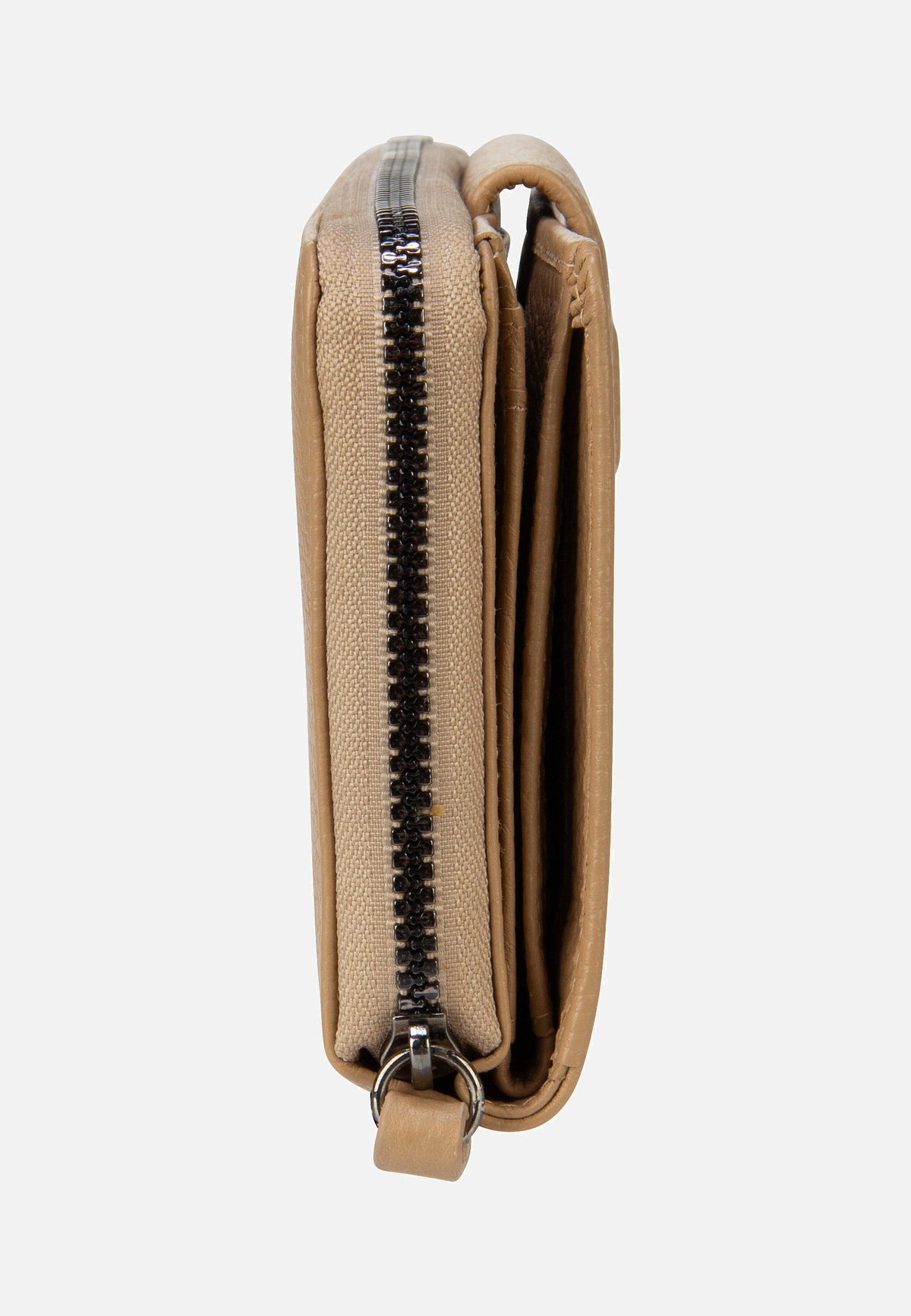 Bugatti Elsa Ladies Zip Large Sand Portemonnaie