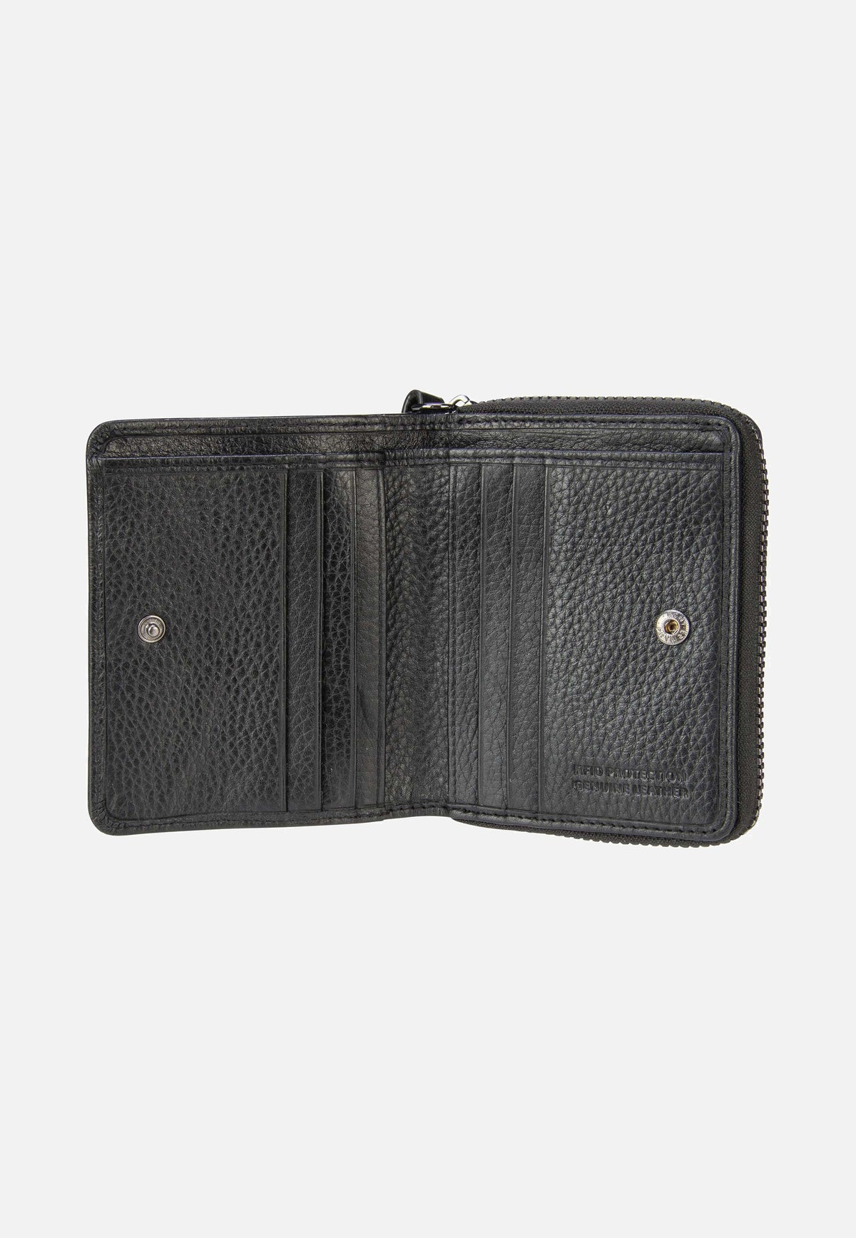 Bugatti Elsa Zip Ladies I Schwarz Portemonnaie