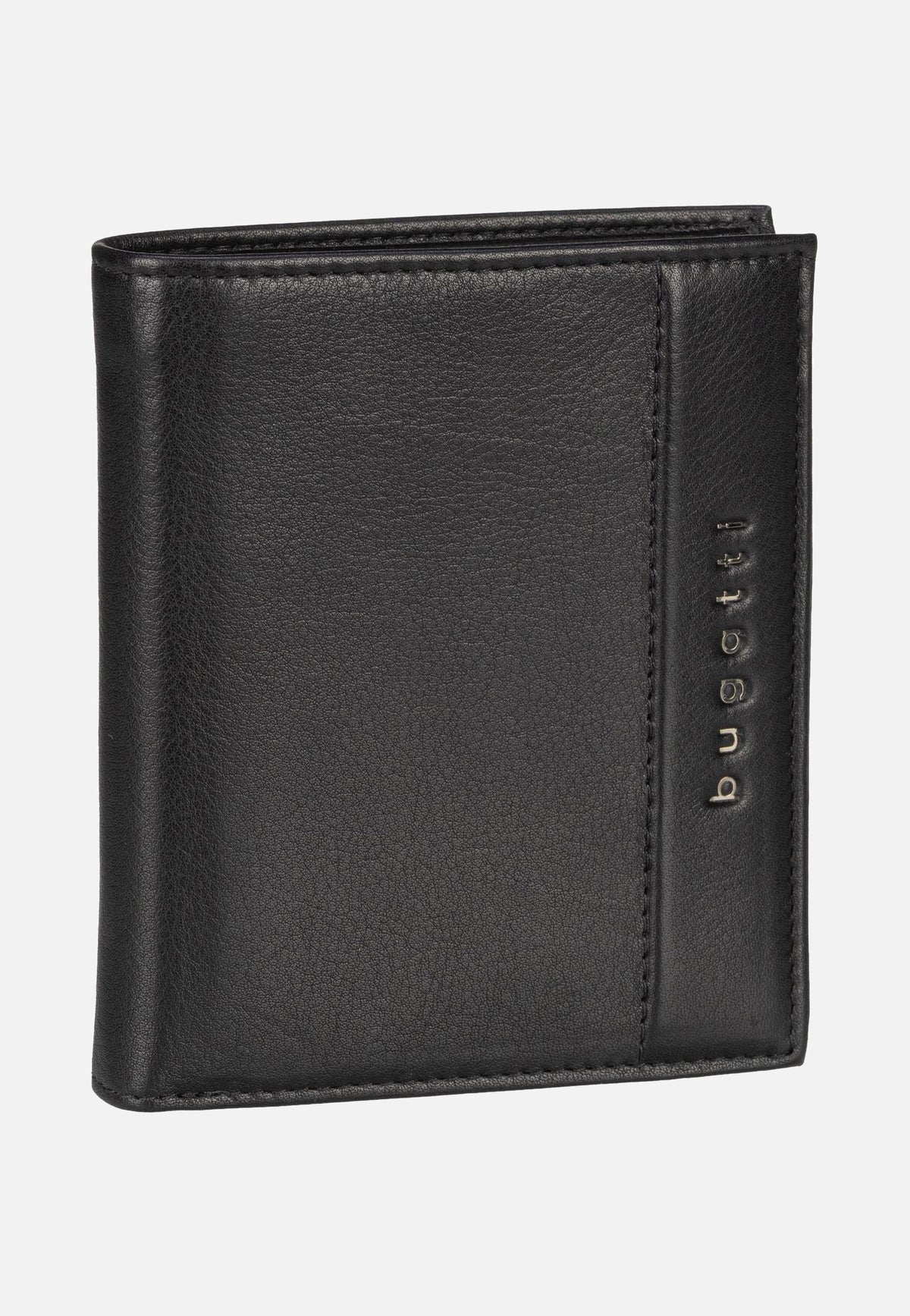 Bugatti Nome Vertical with Flap II Schwarz Portemonnaie